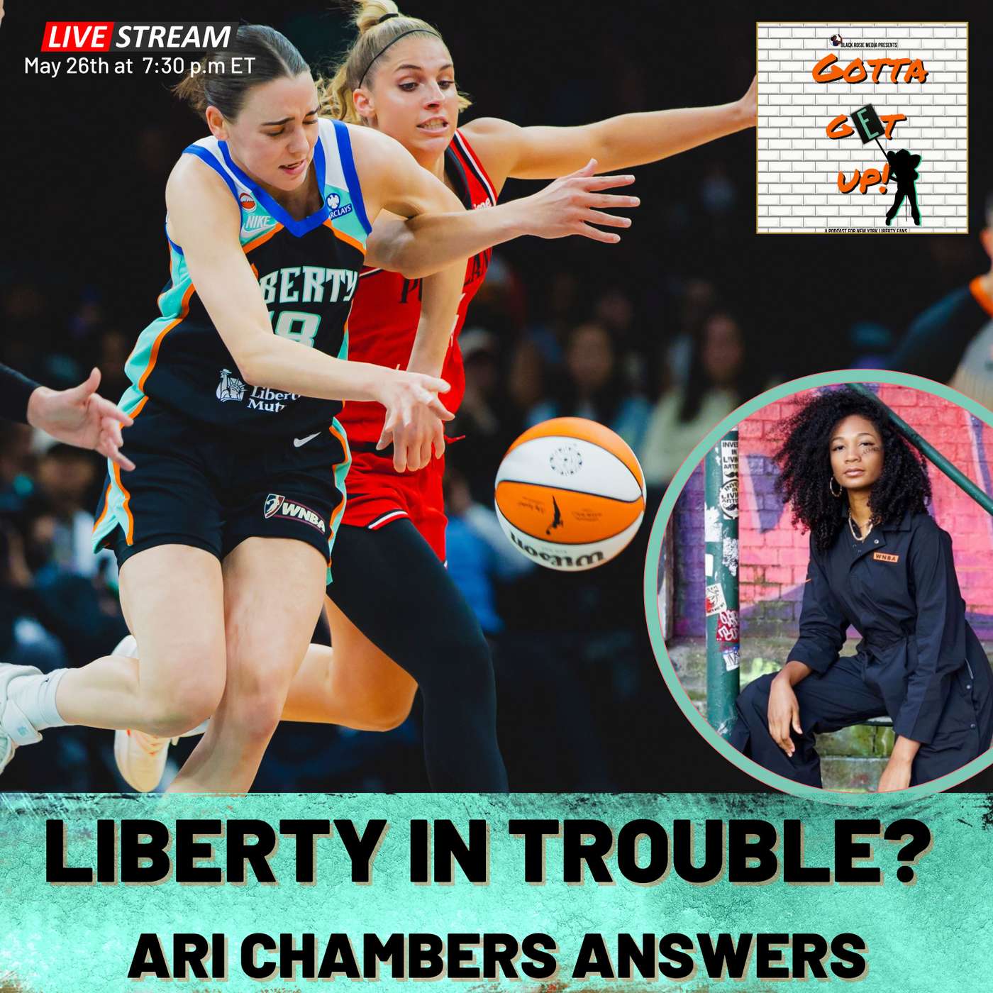 S4.E9: New York Liberty 3-4 Start: Concern or Overreaction? | Ari Chambers Breaks It Down