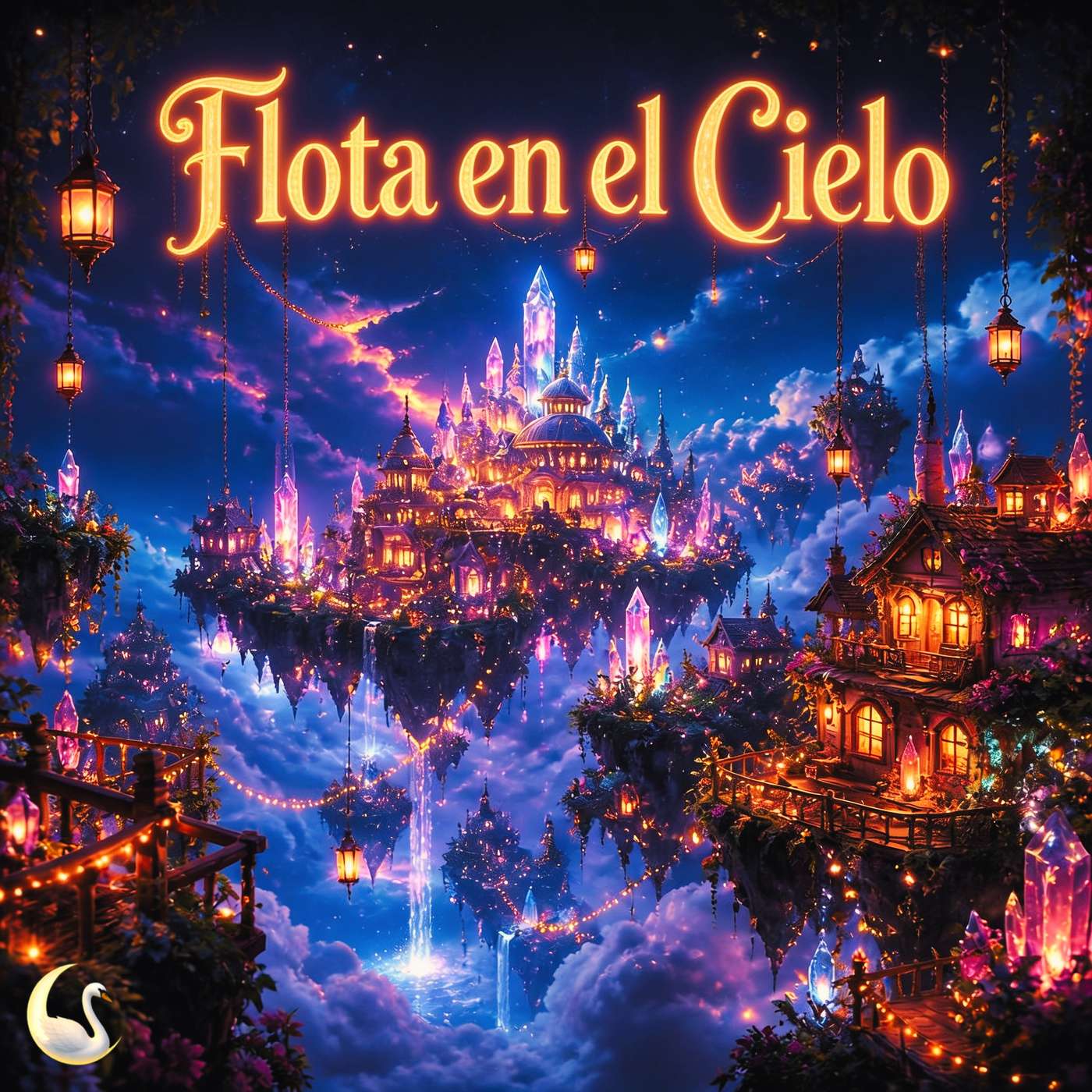 ✨Vuela por la ciudad en el cielo | Aventura surrealista de ensueño | Historia & Música Para Dormir 🌙