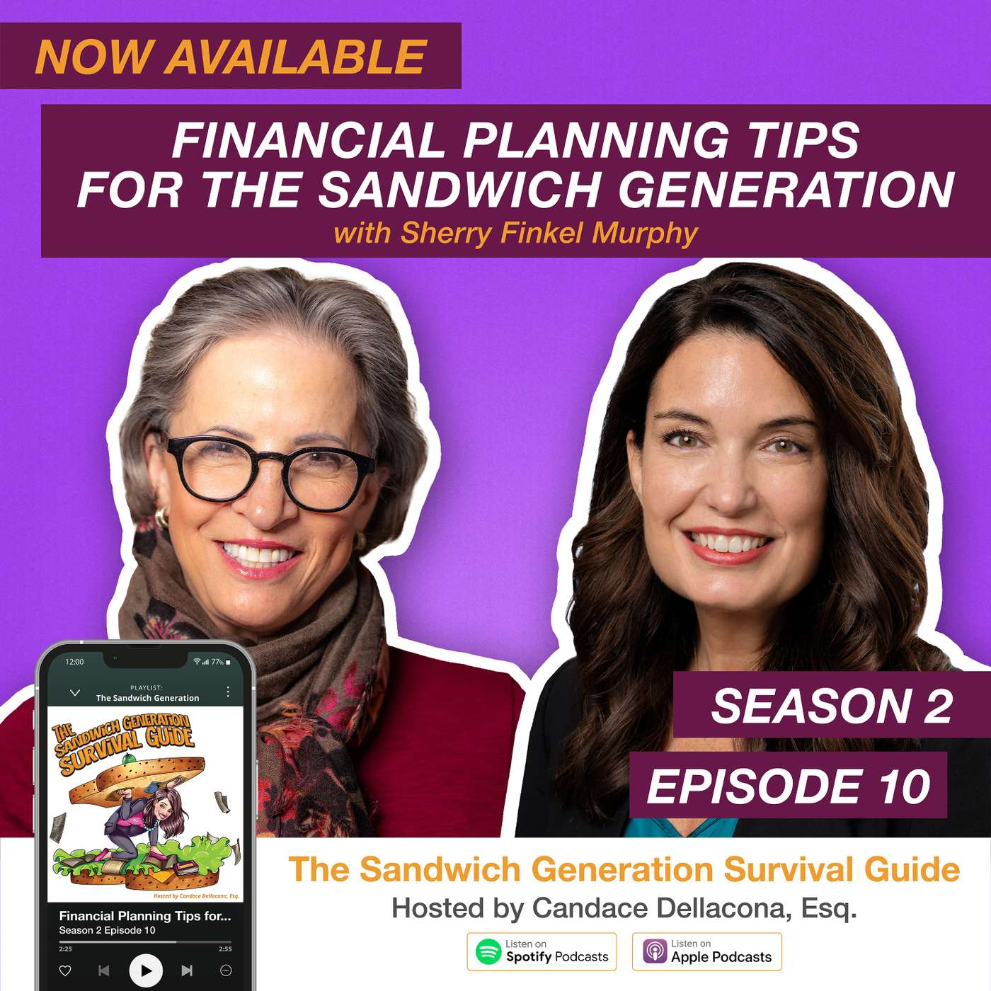 Financial Planning Tips for the Sandwich Generation with Sherry Finkel Murphy