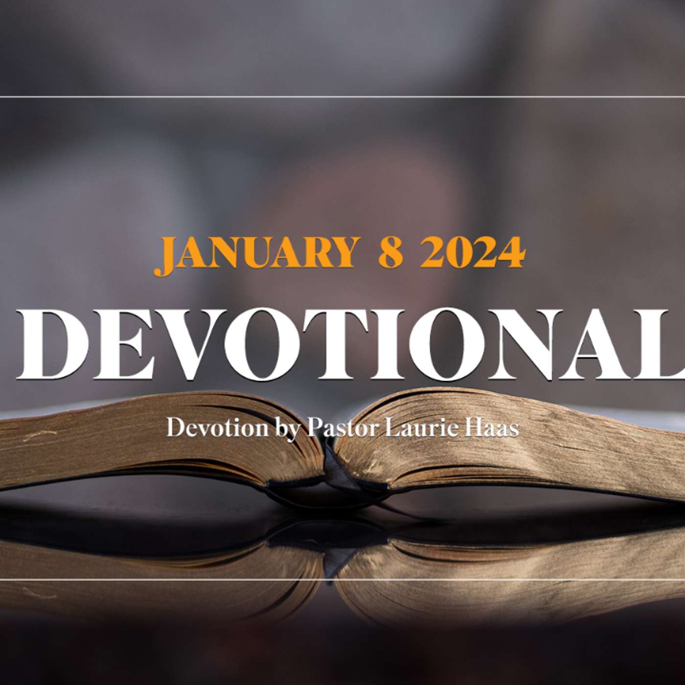 Devotion for January 8, 2024 with Pastor Laurie Haas episode artwork