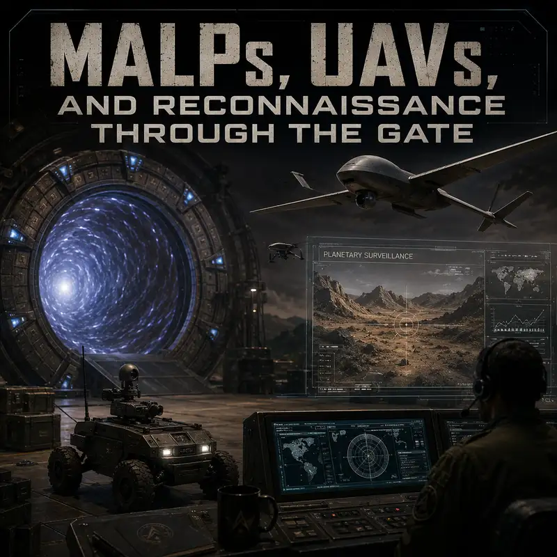 MALPs, UAVs, and Reconnaissance Through the Gate