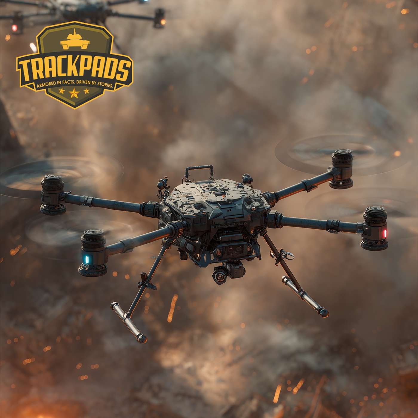 Beam, Jam, Burn: How EW and Lasers Will Break Drone Swarms episode artwork