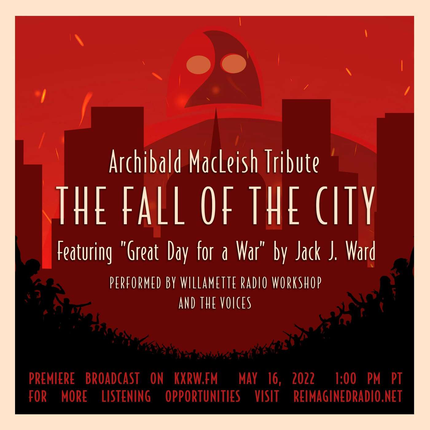 The Columbia Workshop- "The Fall of the City" episode artwork