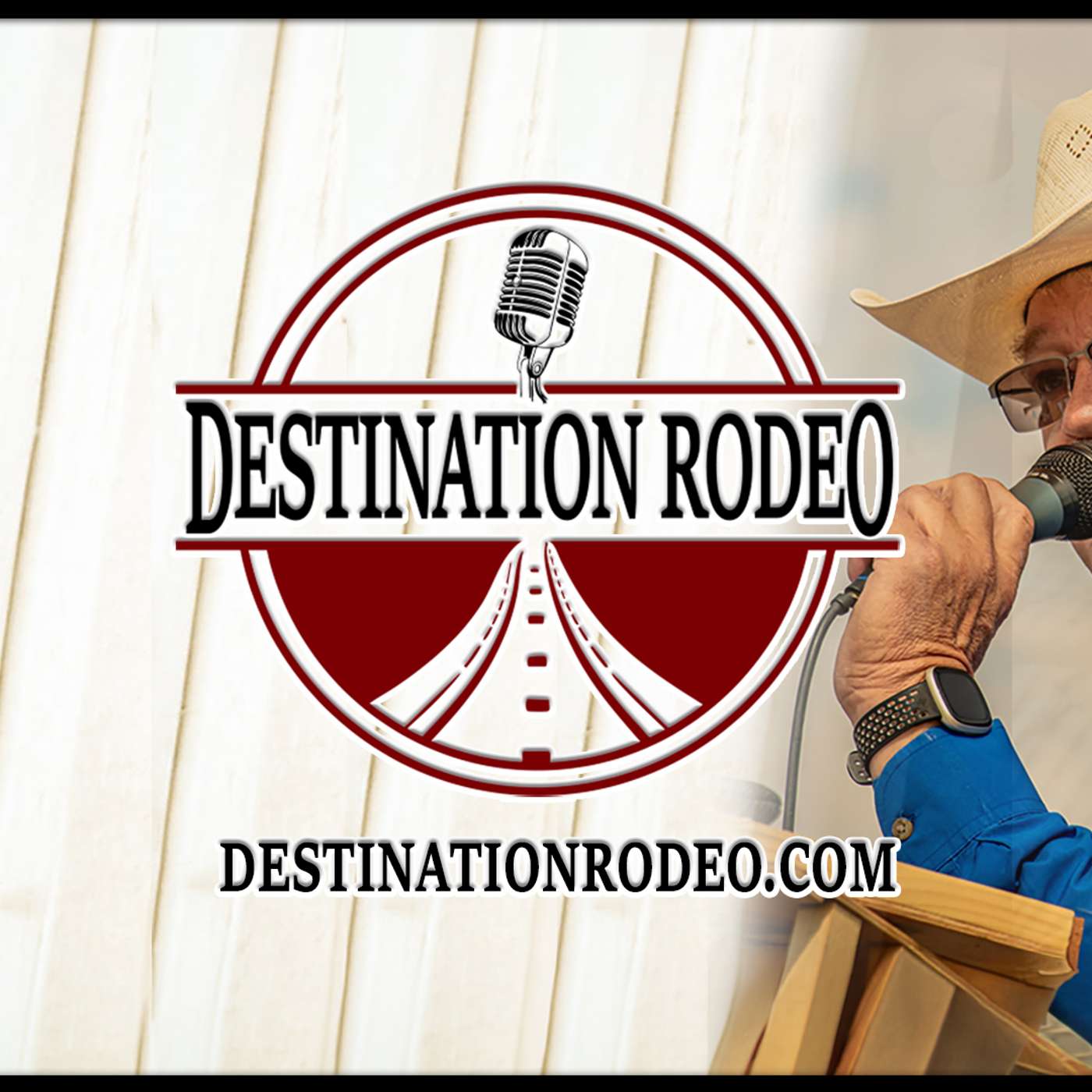 Destination Rodeo's Steve Kenyon with Dr. Kathy Grimes episode artwork