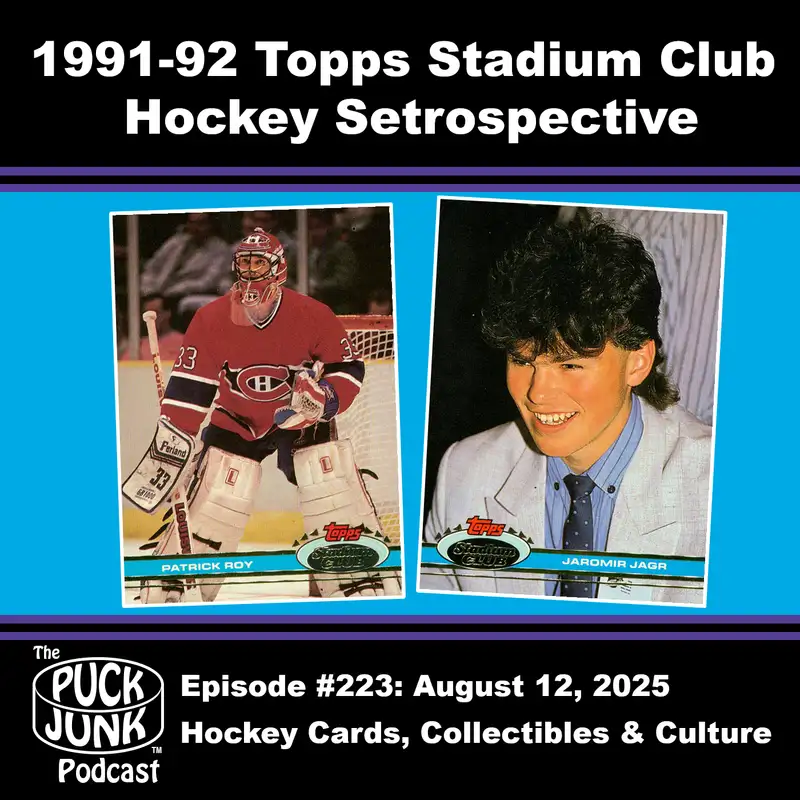 1991-92 Topps Stadium Club Hockey Setrospective