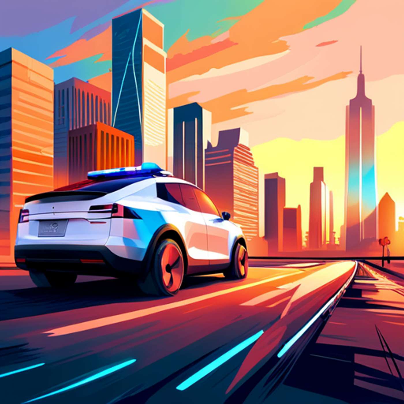 Greenfield Police Department Adds Tesla Cybertruck episode artwork