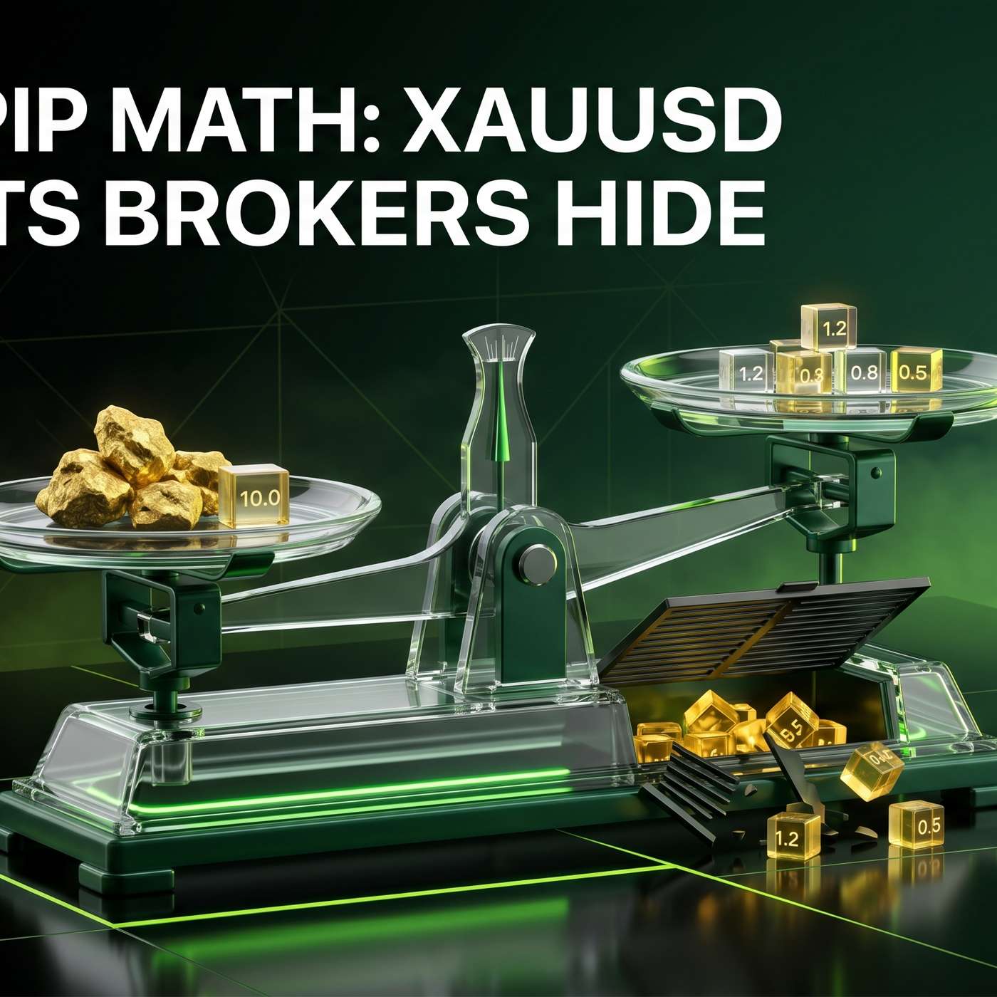 Gold Pip Math: XAUUSD Secrets Brokers Hide