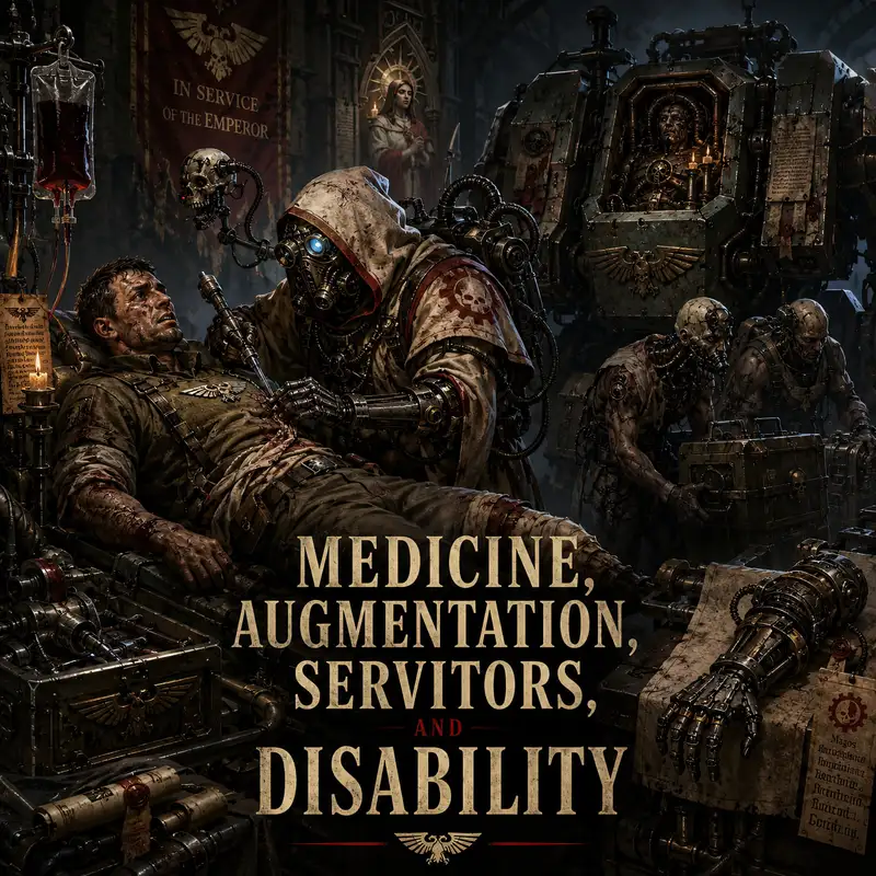 Medicine, Augmentation, Servitors, and Disability