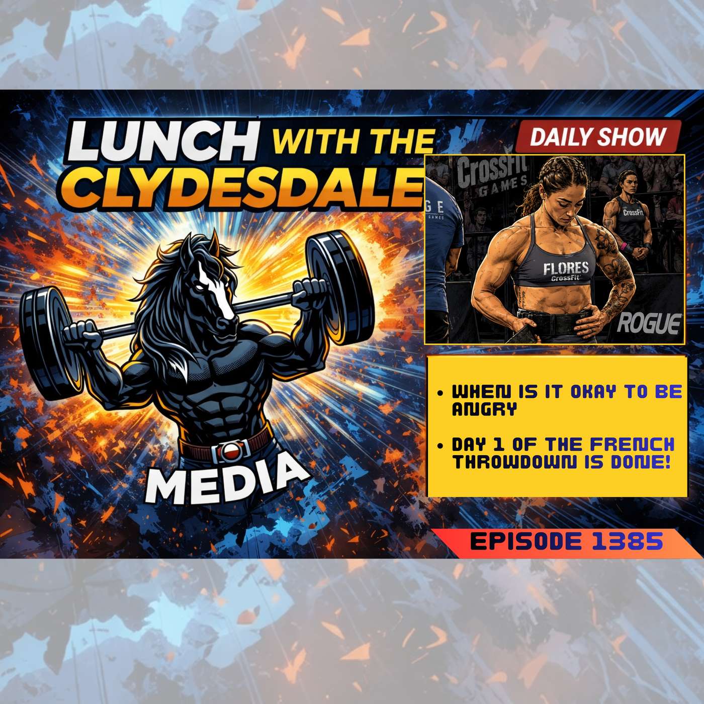 Lunch with the Clydesdale - Friday Show! - Leaders Cruise at the French!