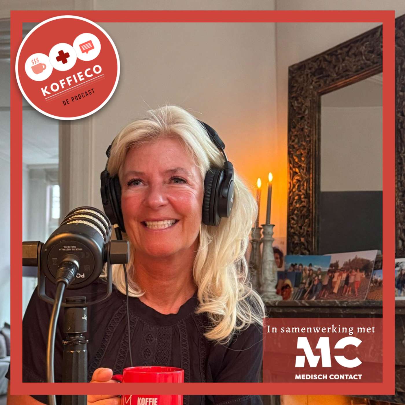 Moederhart in witte jas - Frederique Hofstede