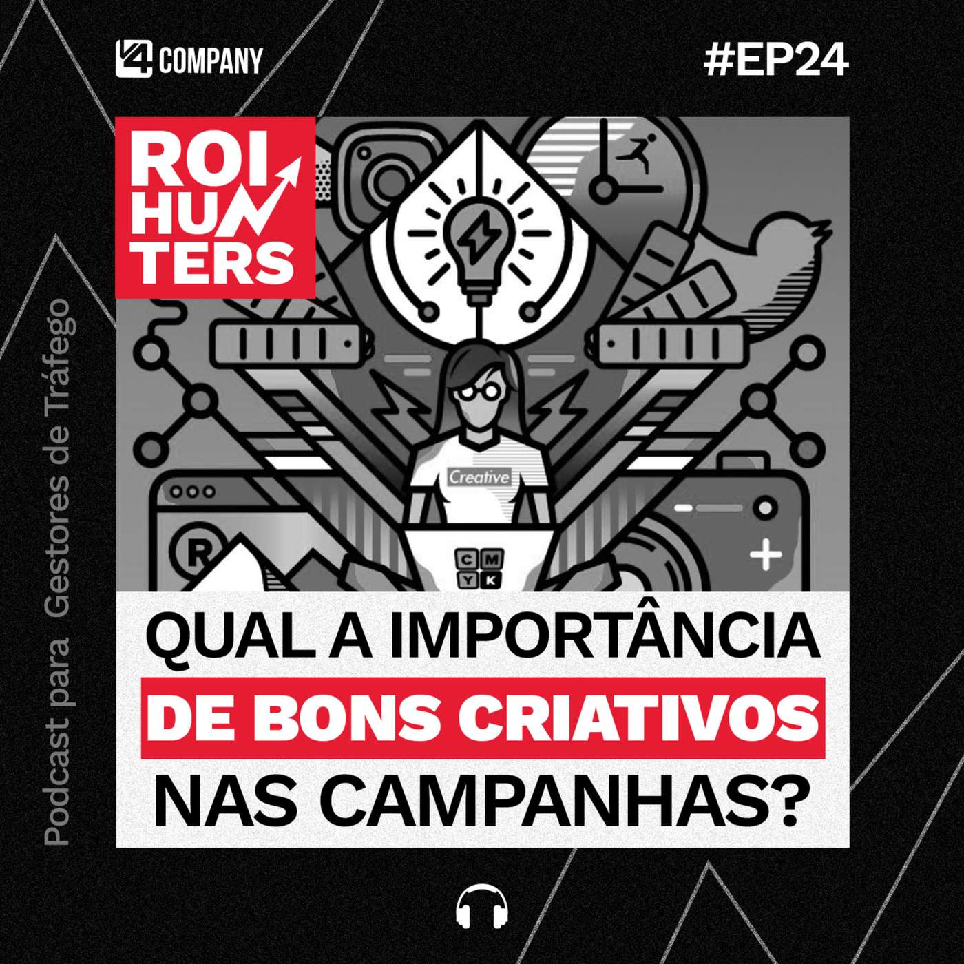 Qual a importância de um bom CRIATIVO? | ROI Hunters #25 episode artwork