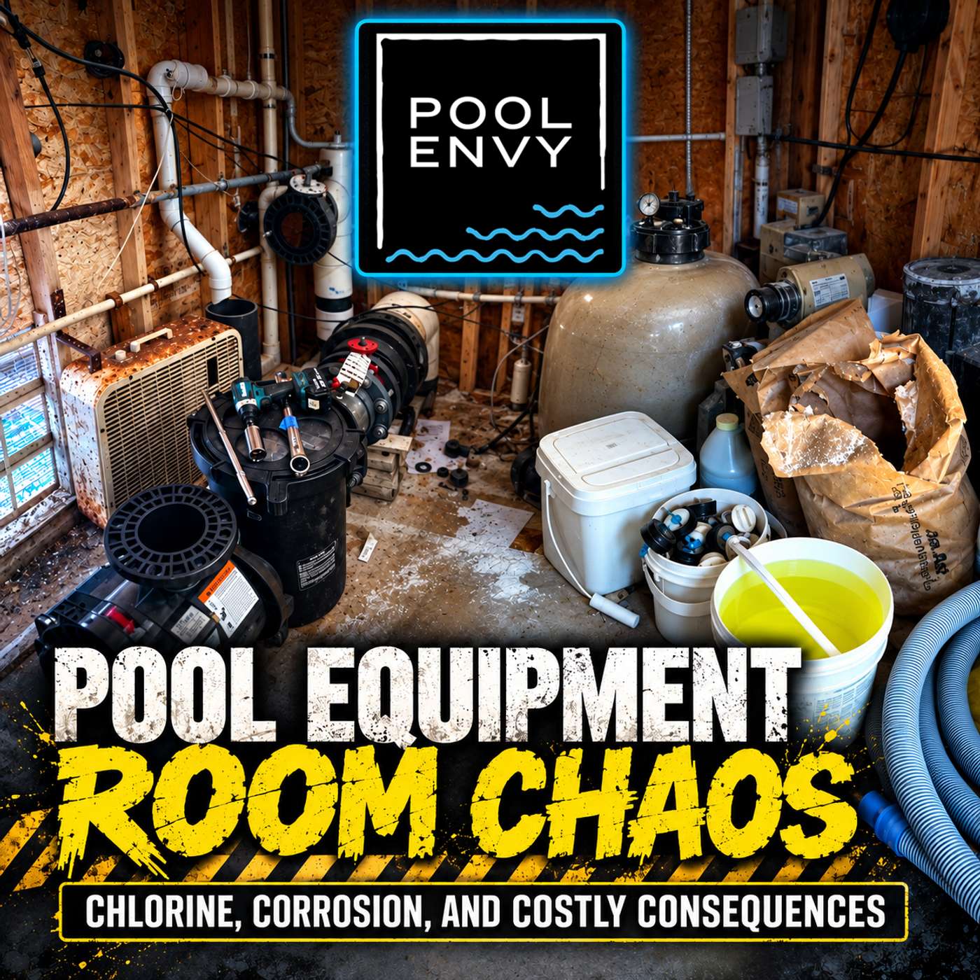 Pool Equipment Room Chaos: Chlorine, Corrosion, and Costly Consequences episode artwork