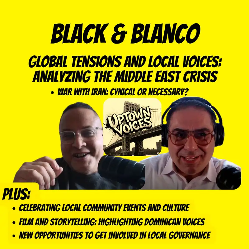 Global Tensions and Local Voices: Analyzing the Middle East Crisis - Black & Blanco LIVE!