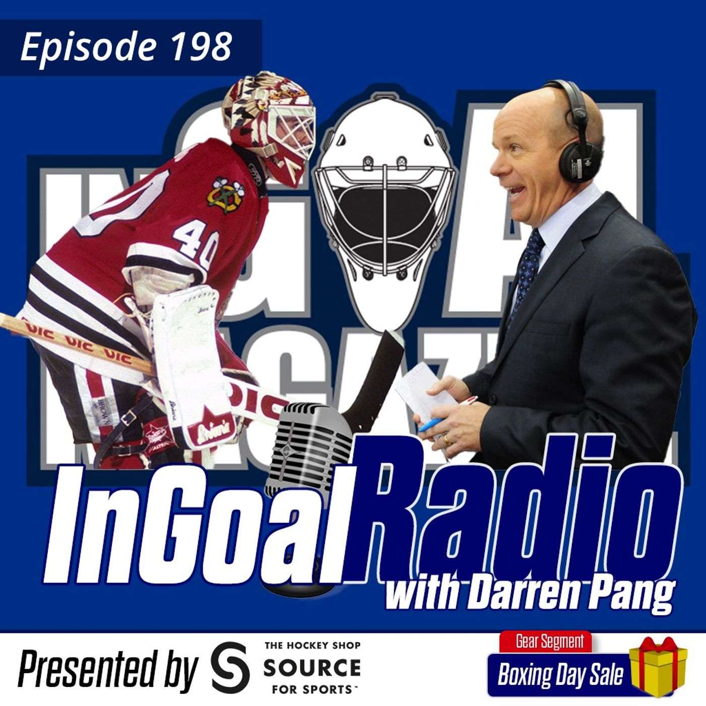 Episode 198 with Darren Pang plus a preview of the Hockey Shop Boxing Day sale
