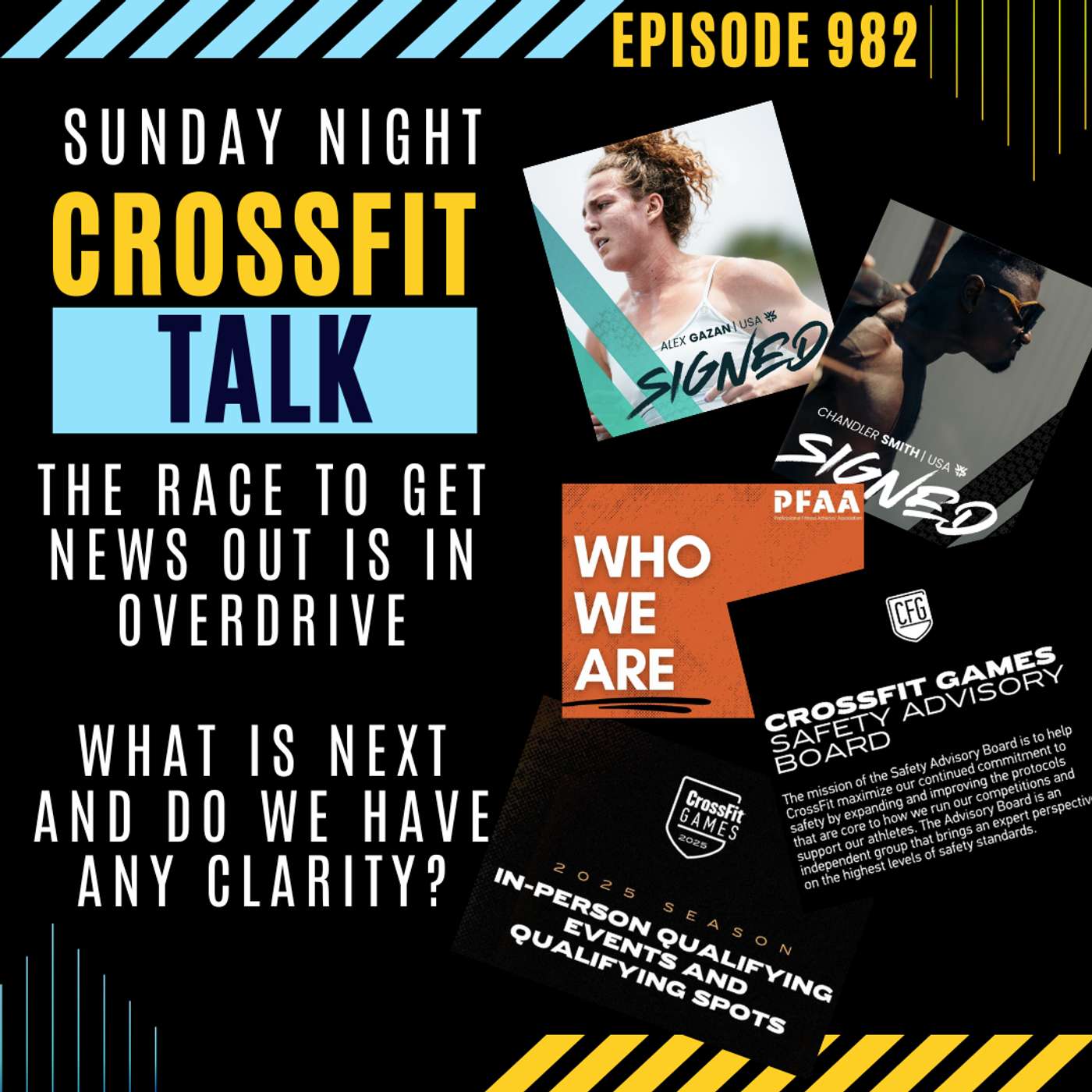 Sunday Night CrossFit Talk - News is coming in non-stop this weekend!!! episode artwork