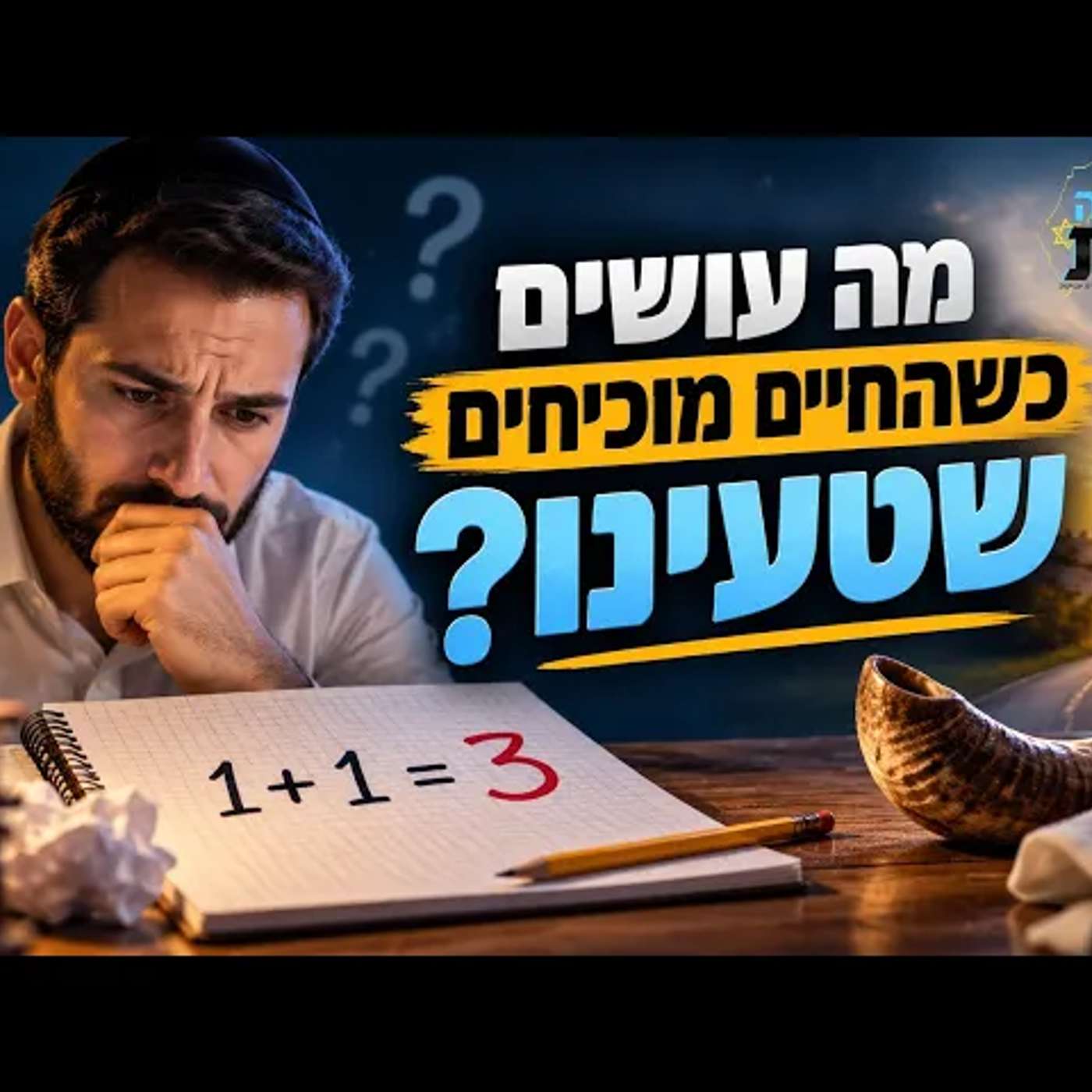 מה עושים כשהחיים מוכיחים שטעינו? הסוד של פרשת נצבים שישנה את חשבון הנפש שלכם לפני ראש השנה לגמרי?! episode artwork