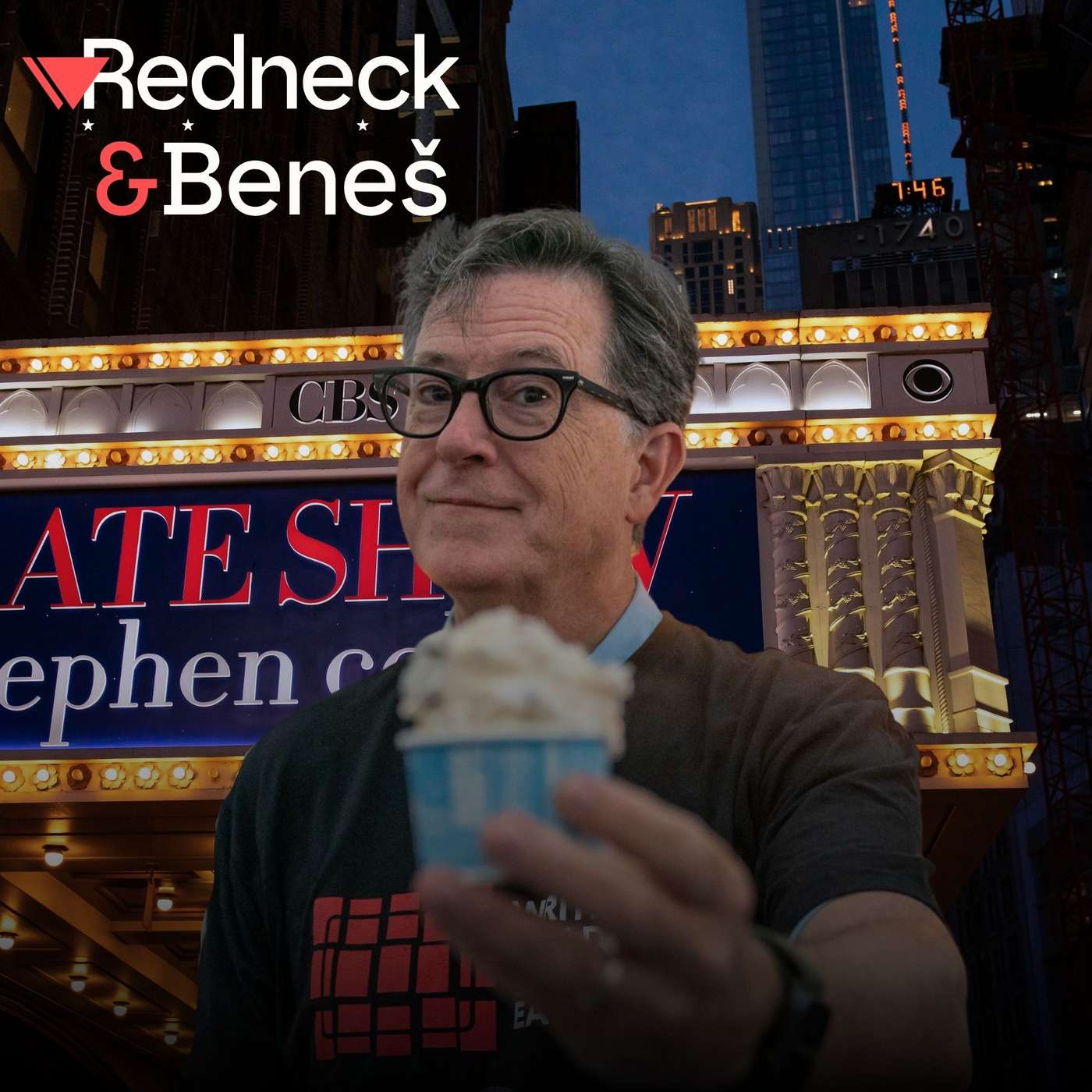 Redneck & Beneš | Colbert, Trump a smrt late night 🔒