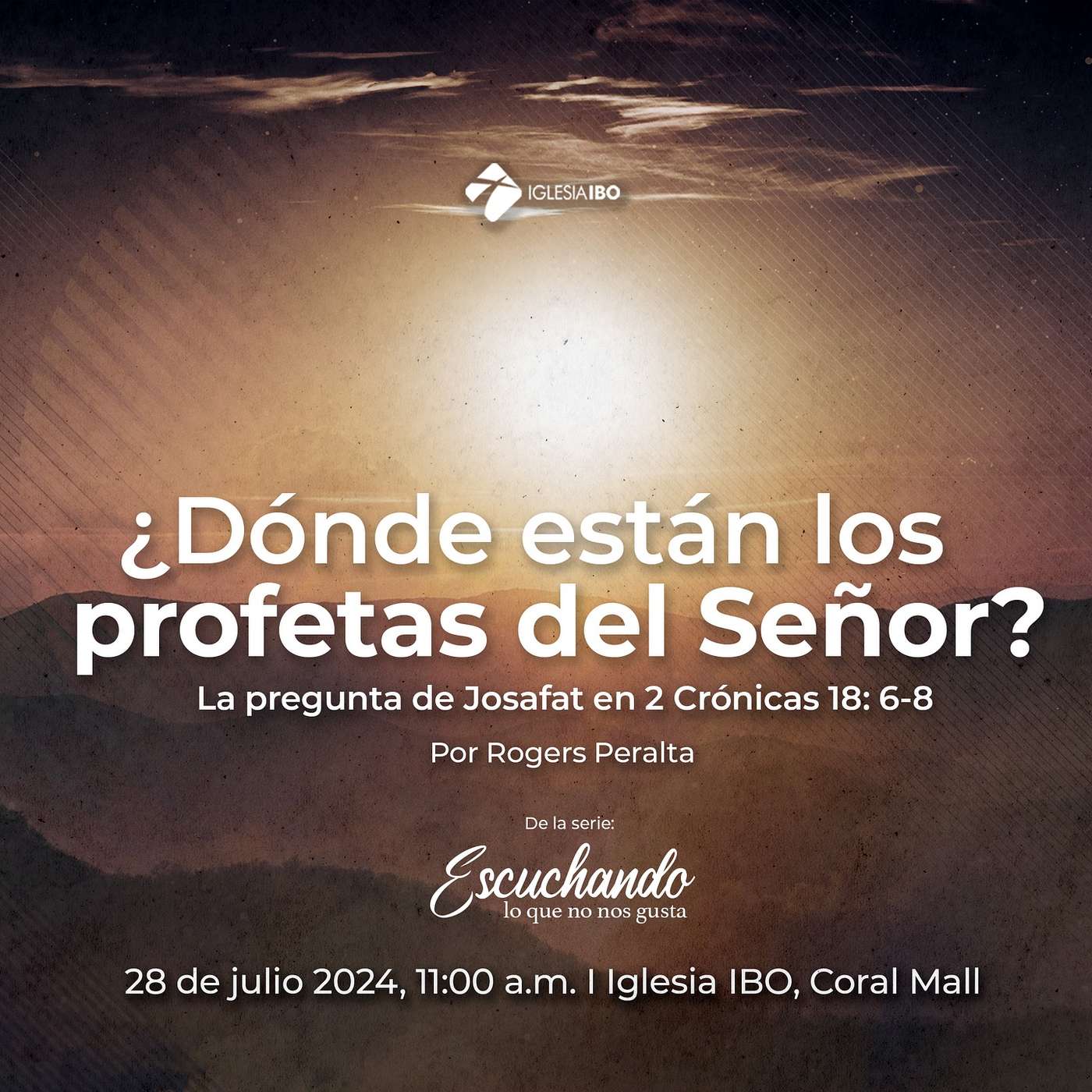 Portada de Iglesia IBO