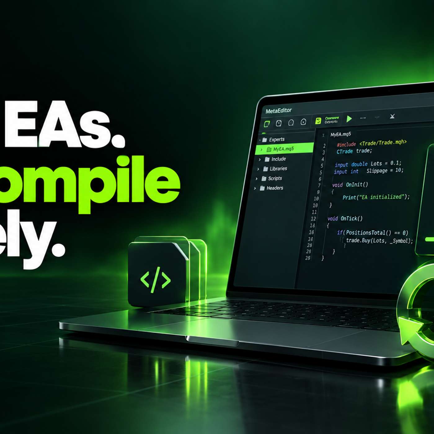 Edit an EA's Source in MetaEditor and Recompile Without Breaking It