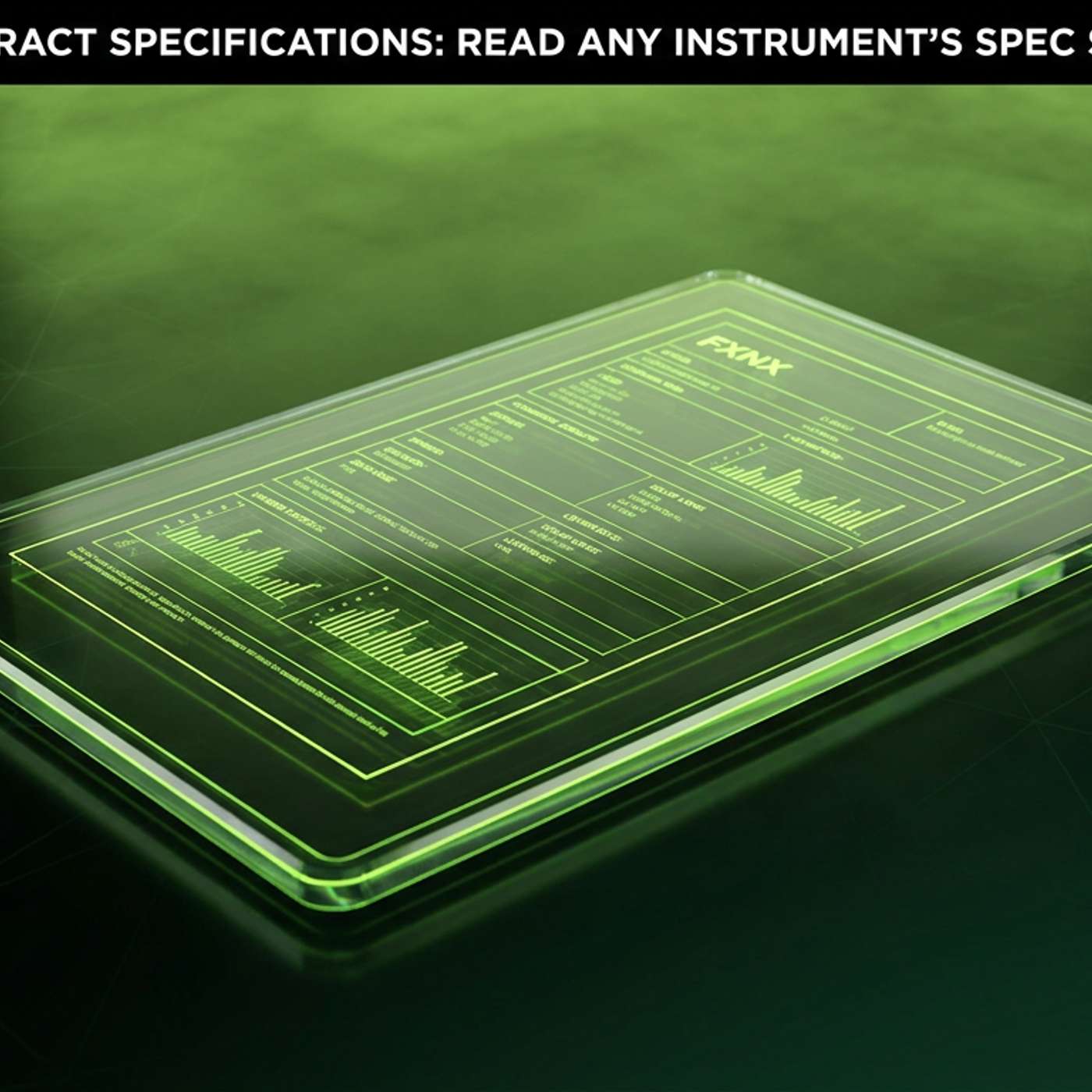 Contract Specifications: Read Any Instrument's Spec Sheet
