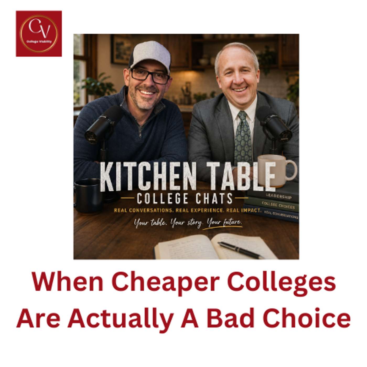 When cheaper colleges are actually a bad choice at Kitchen Table College Chats. episode artwork