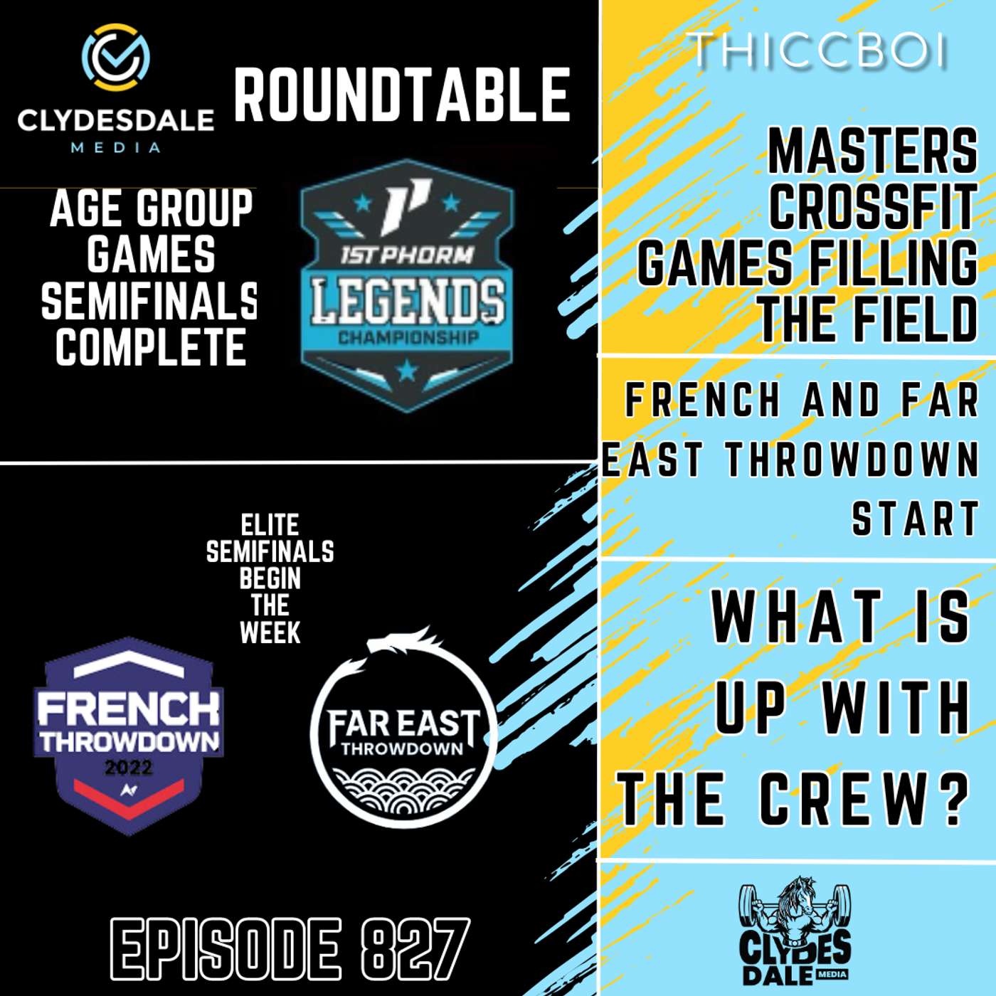 Clydesdale Media Roundtable - Right in the Middle of the CrossFit Games Season episode artwork