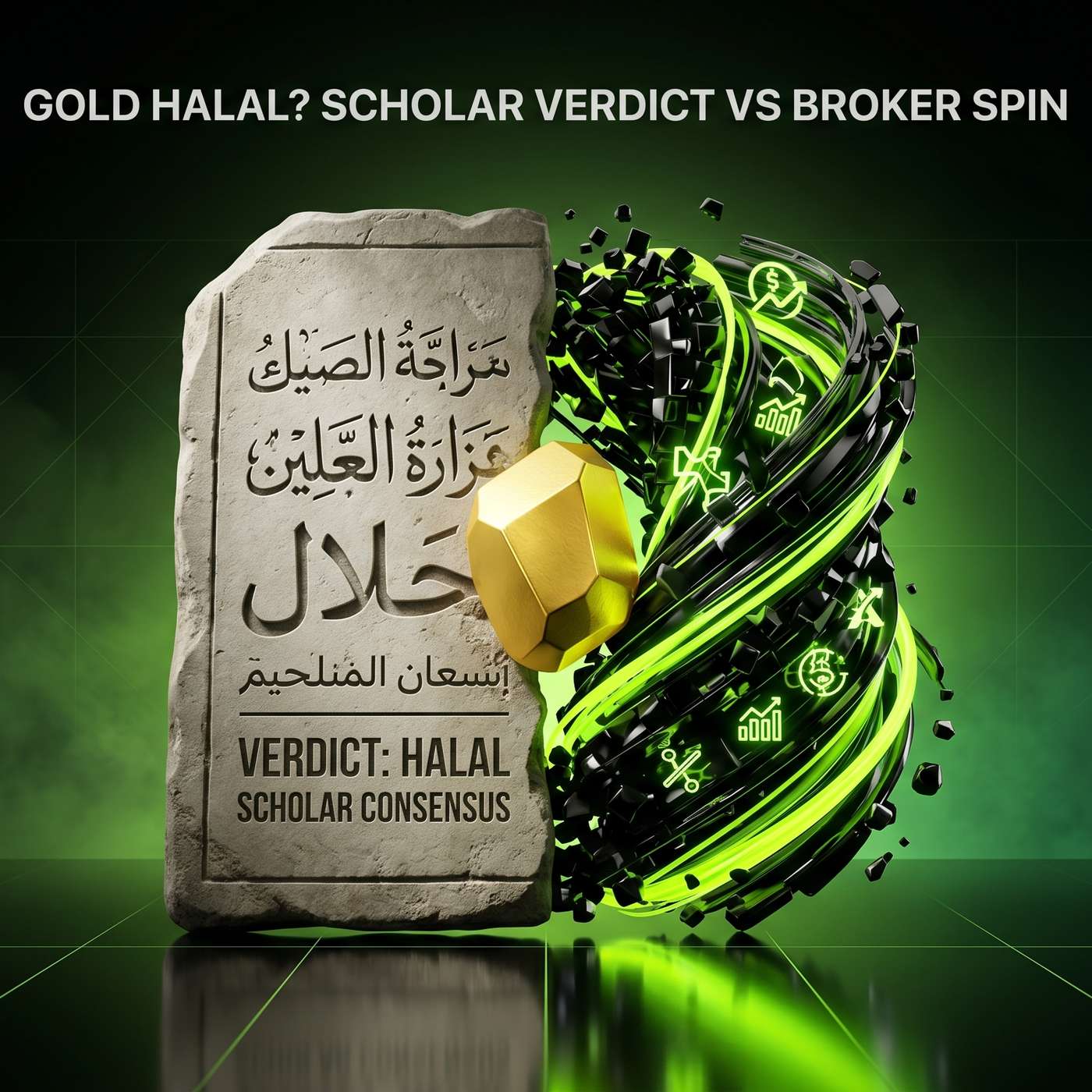 Gold Halal? Scholar Verdict vs Broker Spin