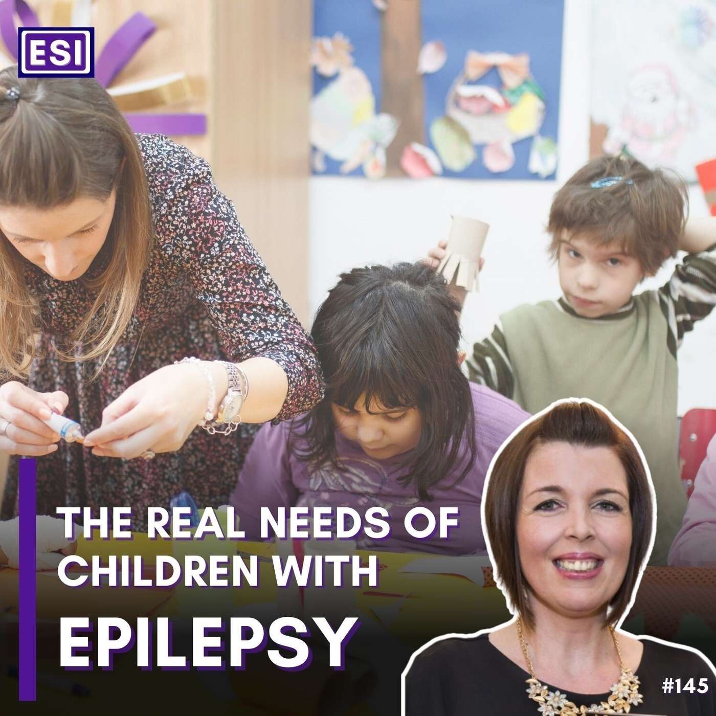 The Real Needs of Children With Epilepsy - Kirsten McHale episode artwork