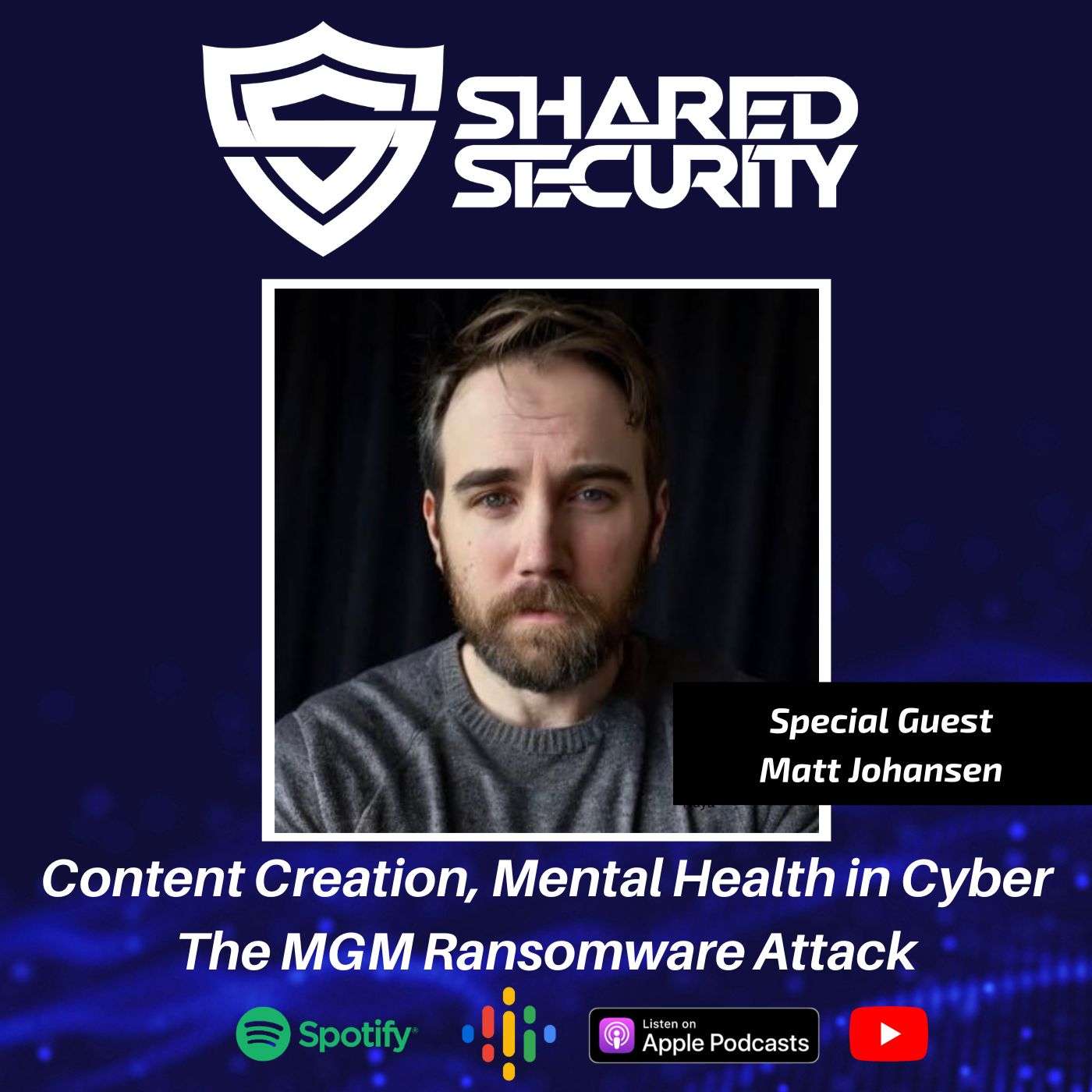 Content Creation, Mental Health in Cyber, The MGM Ransomware Attack episode artwork