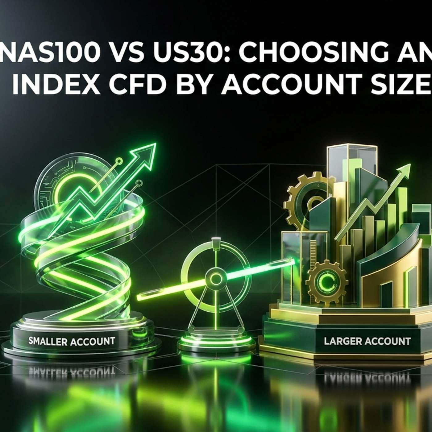 NAS100 vs US30: Choosing an Index CFD by Account Size