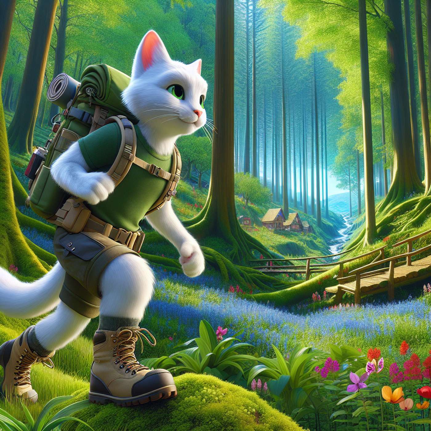 Aplicação prática do alemão avançado: Domine o vocabulário da natureza para aventuras na primavera