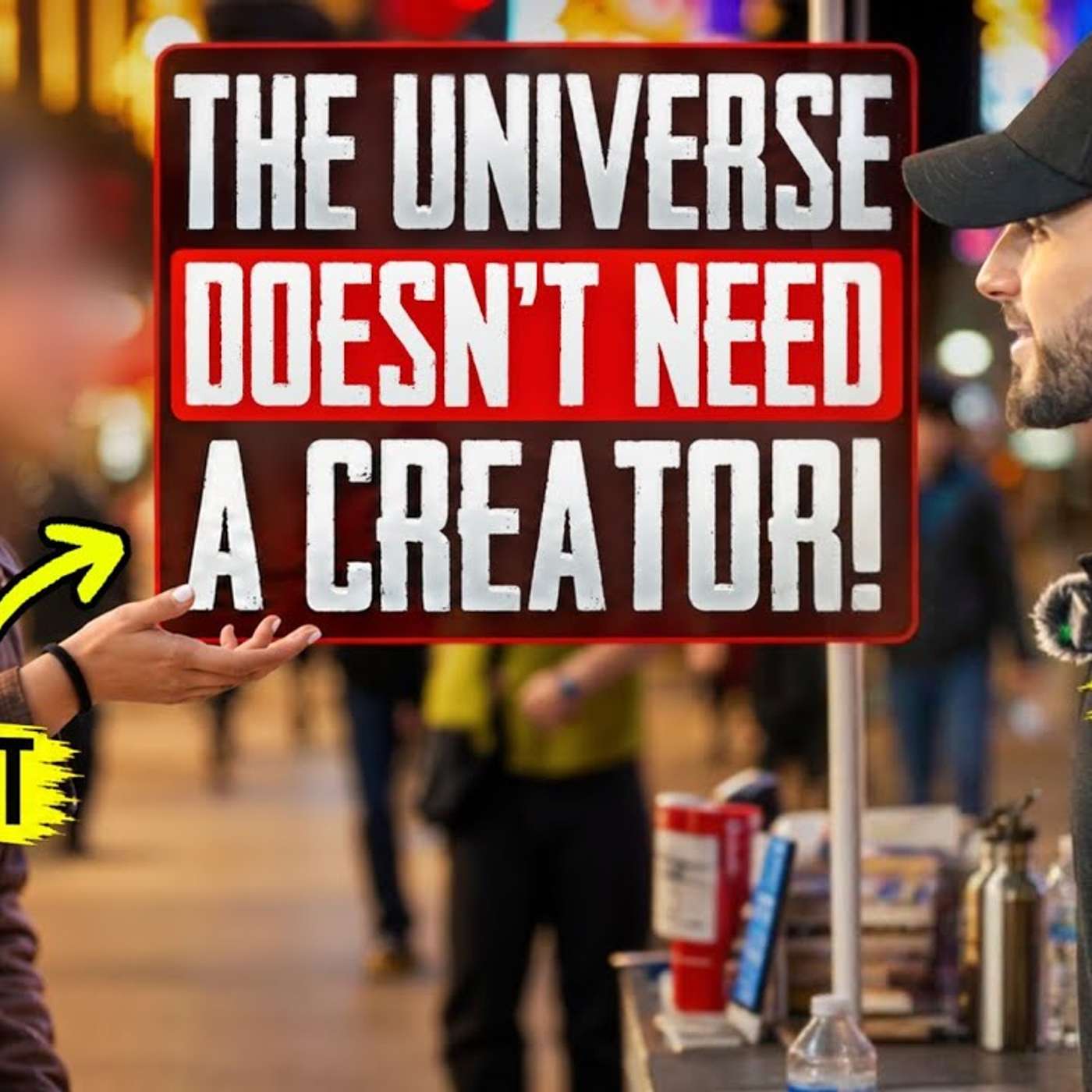 Intelligent Physicist Challenges A Muslim On The Beginning Of The Universe! Muhammed Ali