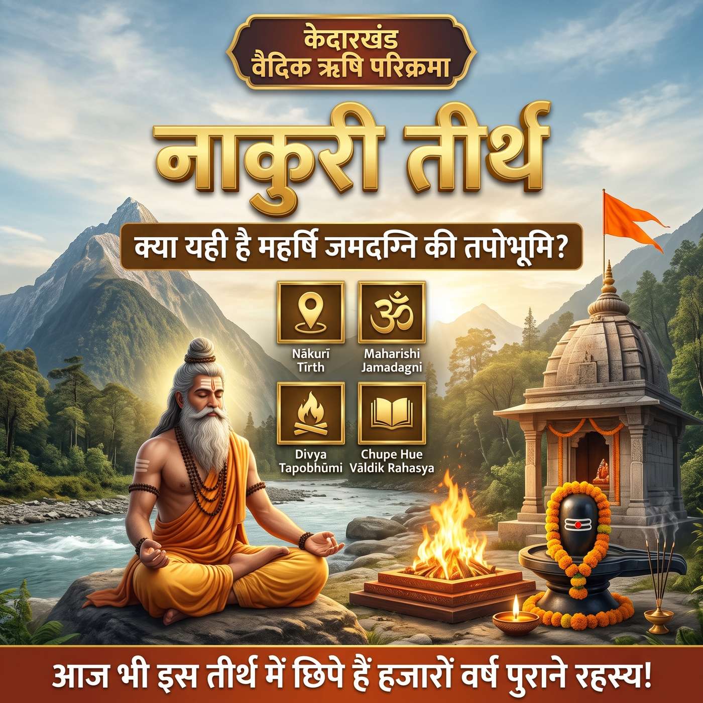 Jamdagni Rishi Temple | जमदग्नि ऋषि मंदिर नाकुरी | उत्तराखंड का गुप्त तीर्थ episode artwork
