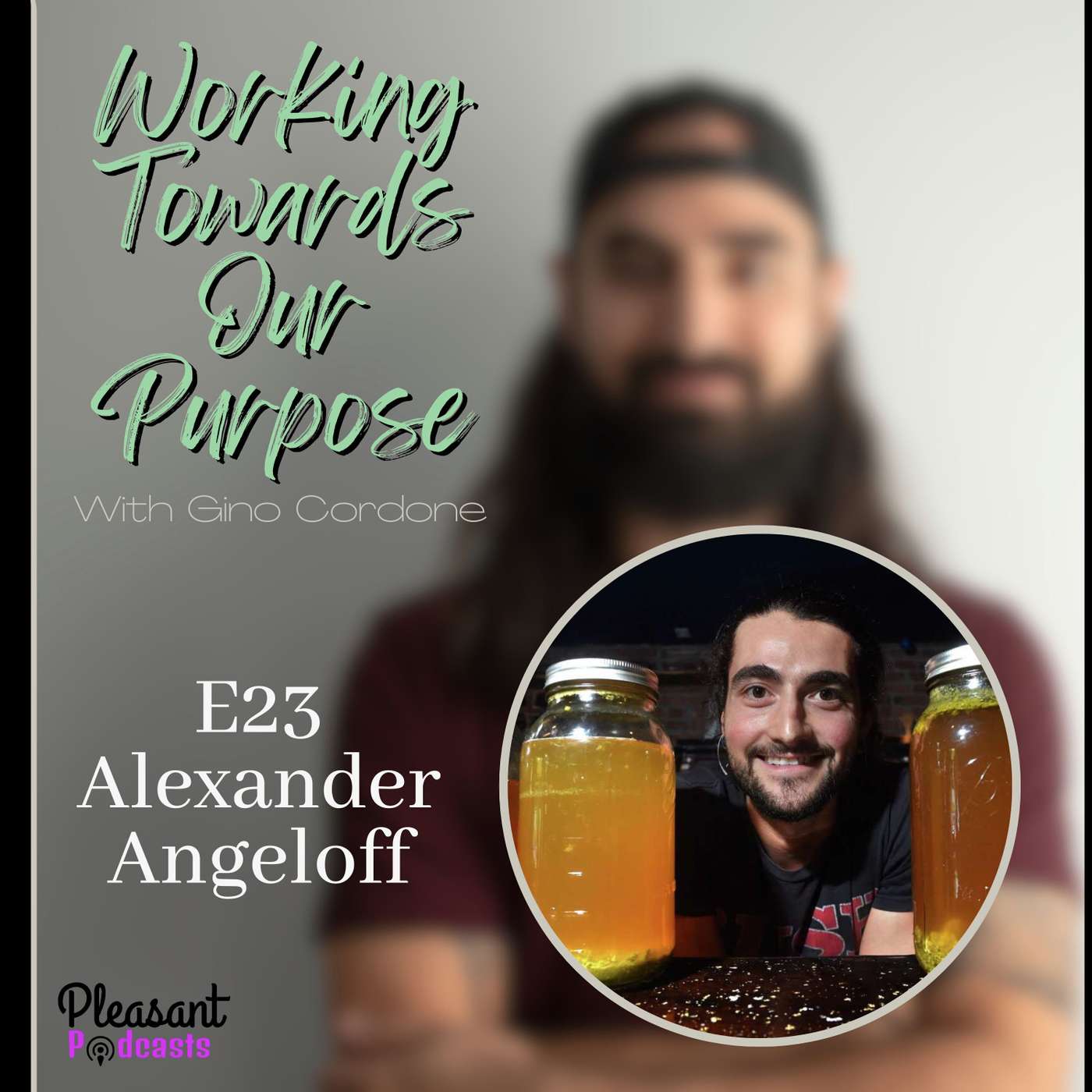 How to Manage Stress Naturally: CBD, Nutrition, and Holistic Wellness with Alex Angeloff | E23 episode artwork