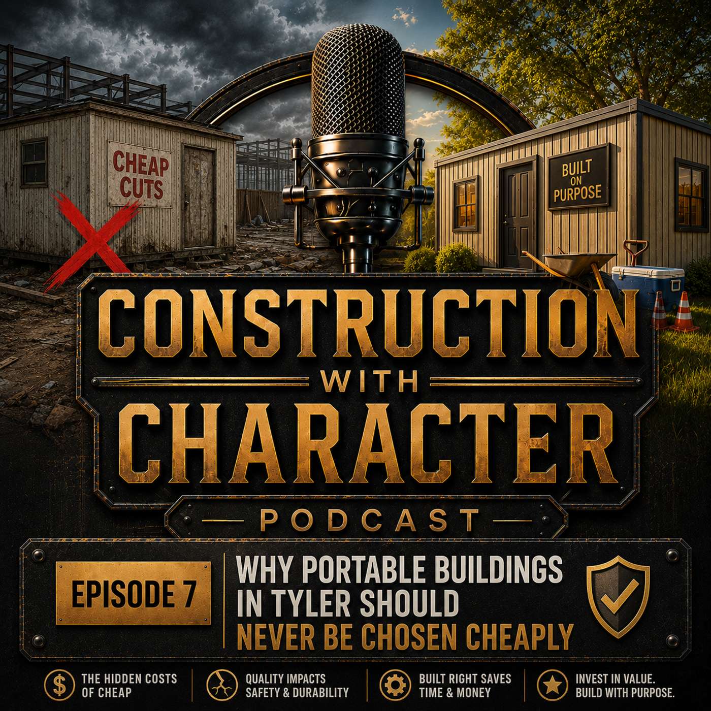 Why Portable Buildings in Tyler Should Never Be Chosen Cheaply episode artwork