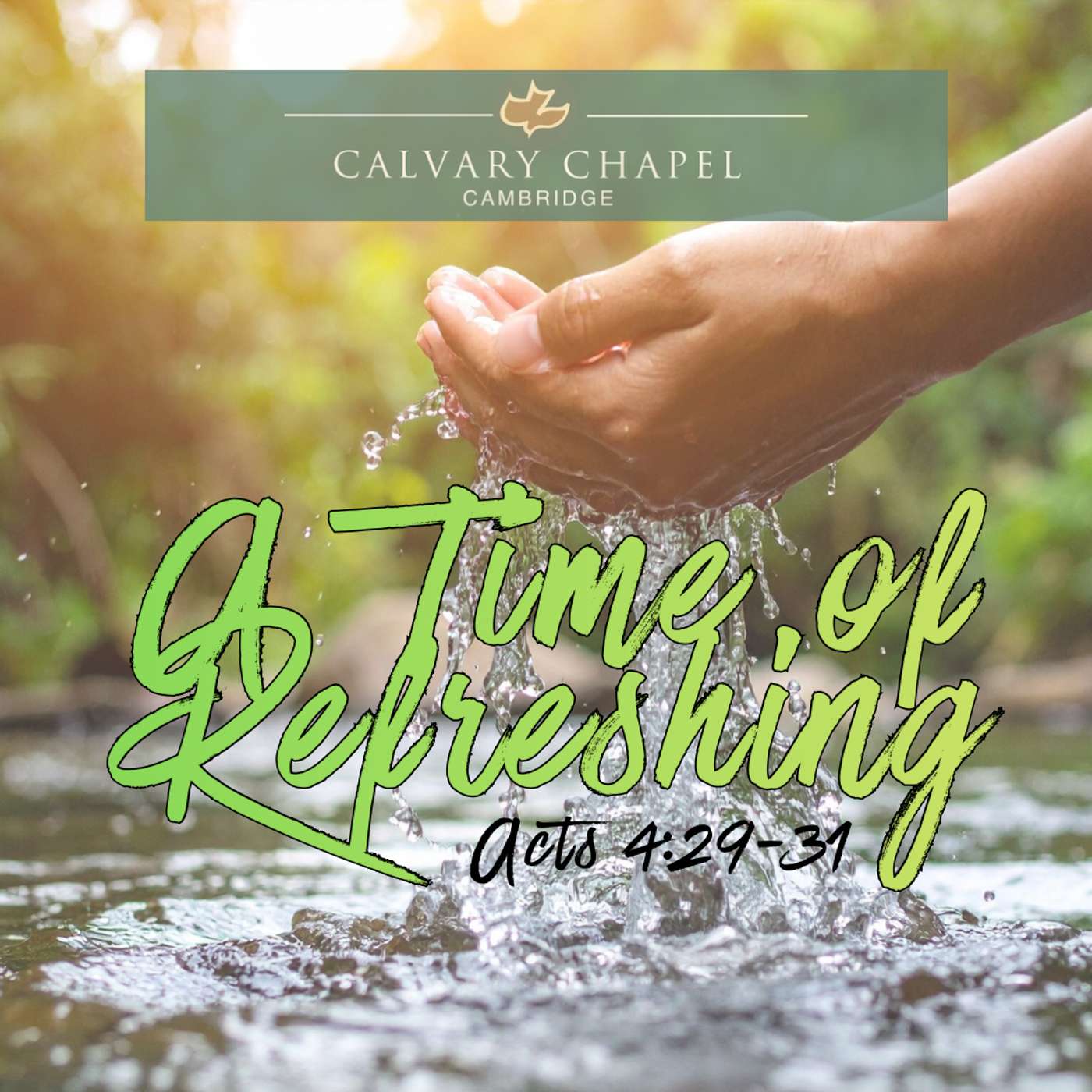 A Time of Refreshing
