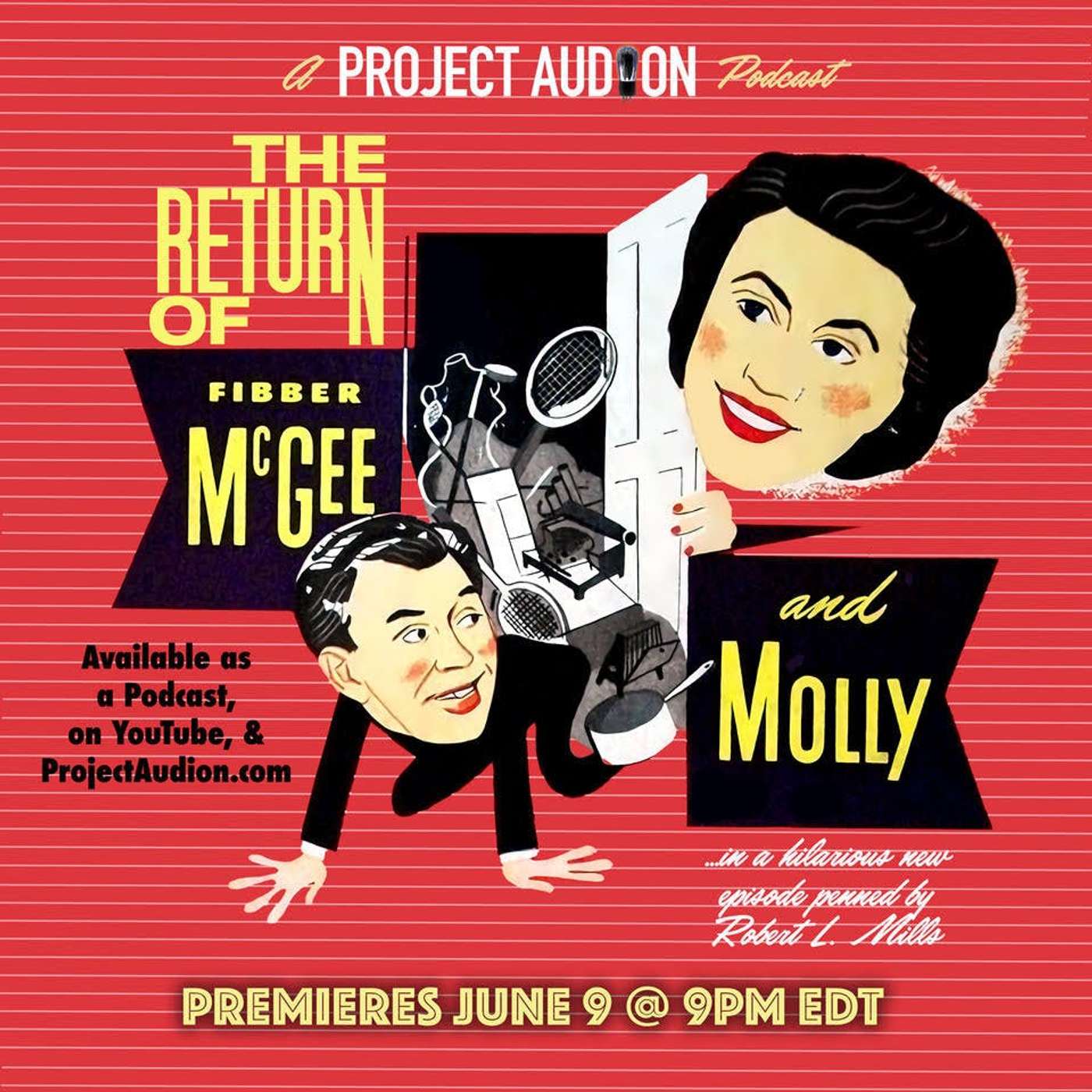 Project Audion Episode 41: The Return of Fibber McGee and Molly episode artwork