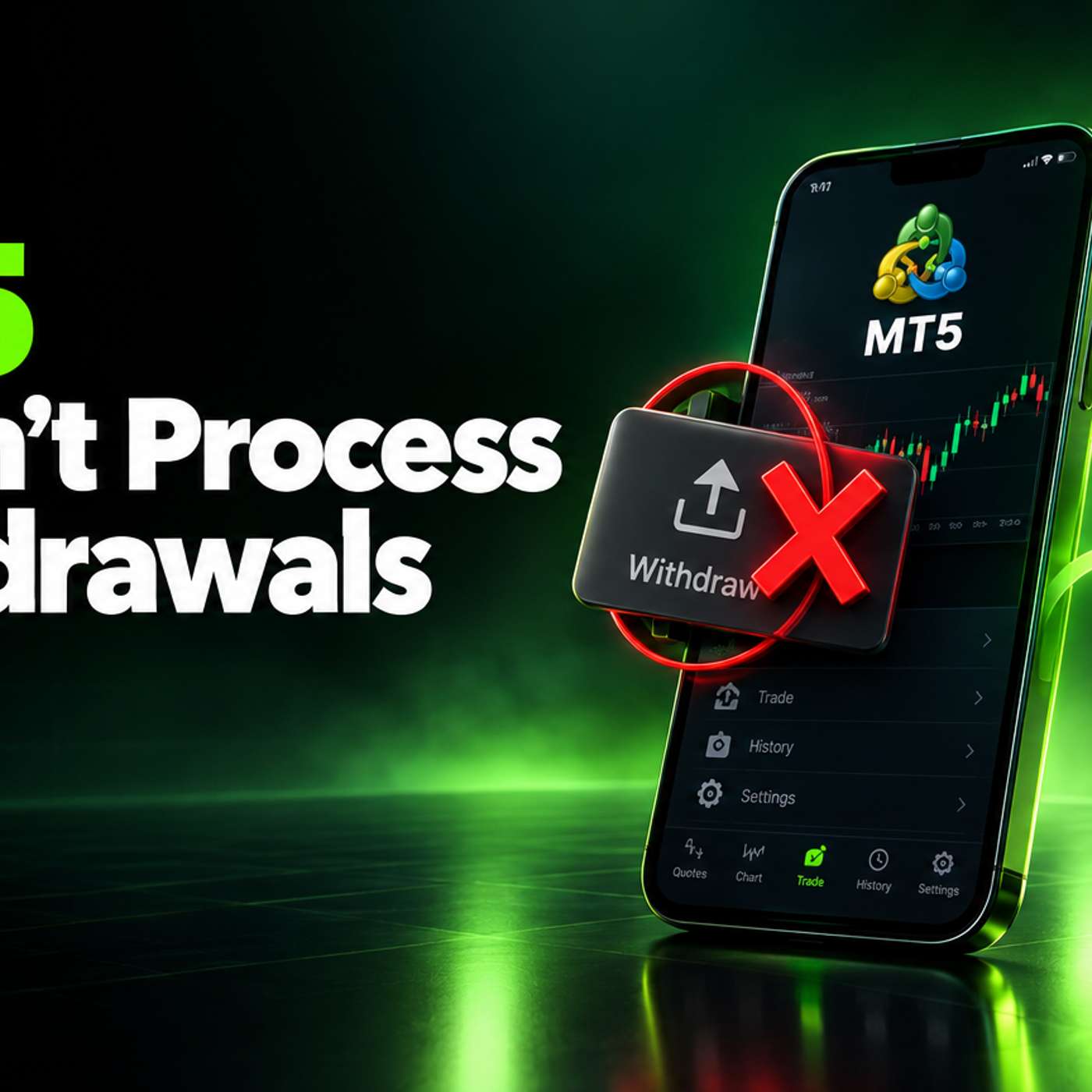 Why You Can't Withdraw in MT5: Where to Request a Payout Instead
