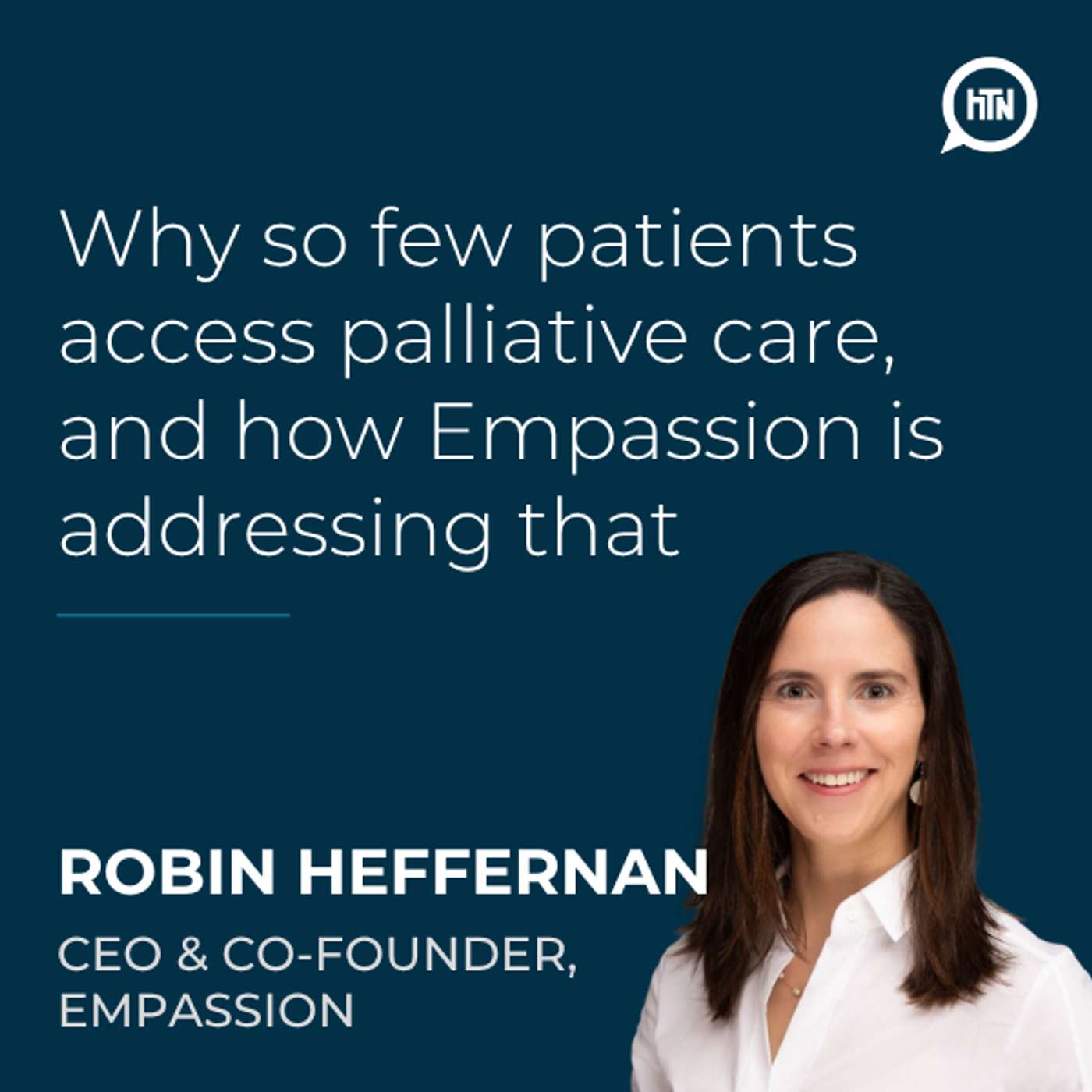 Why so few patients access palliative care, and how Empassion is addressing that | Robin Heffernan (Empassion)