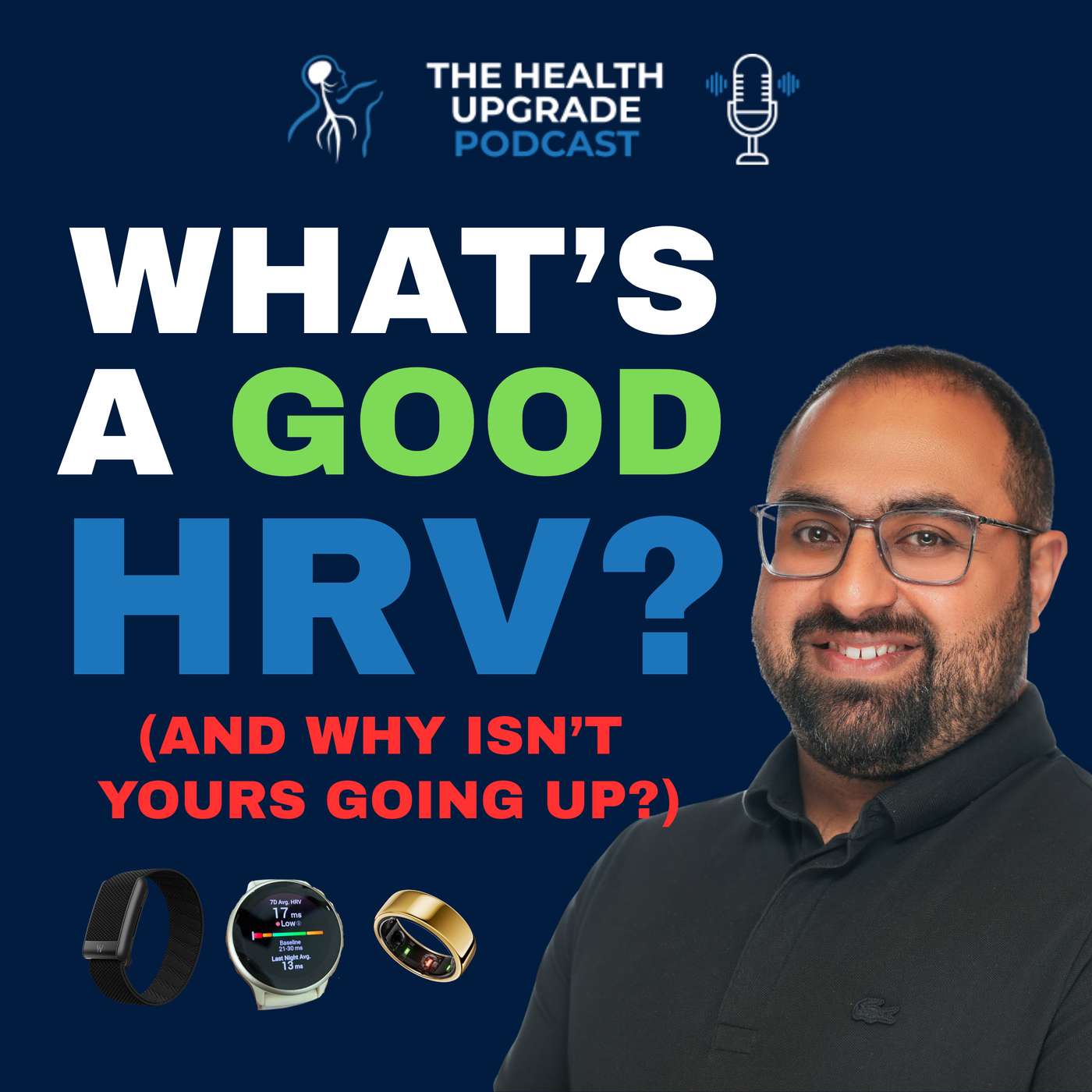 174: What's a Good HRV? (And Why Isn't Mine Going Up?) episode artwork