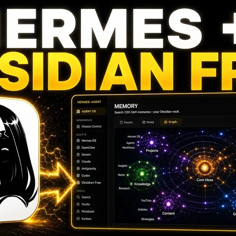 Hermes Obsidian is Insane (FREE!) 🤯