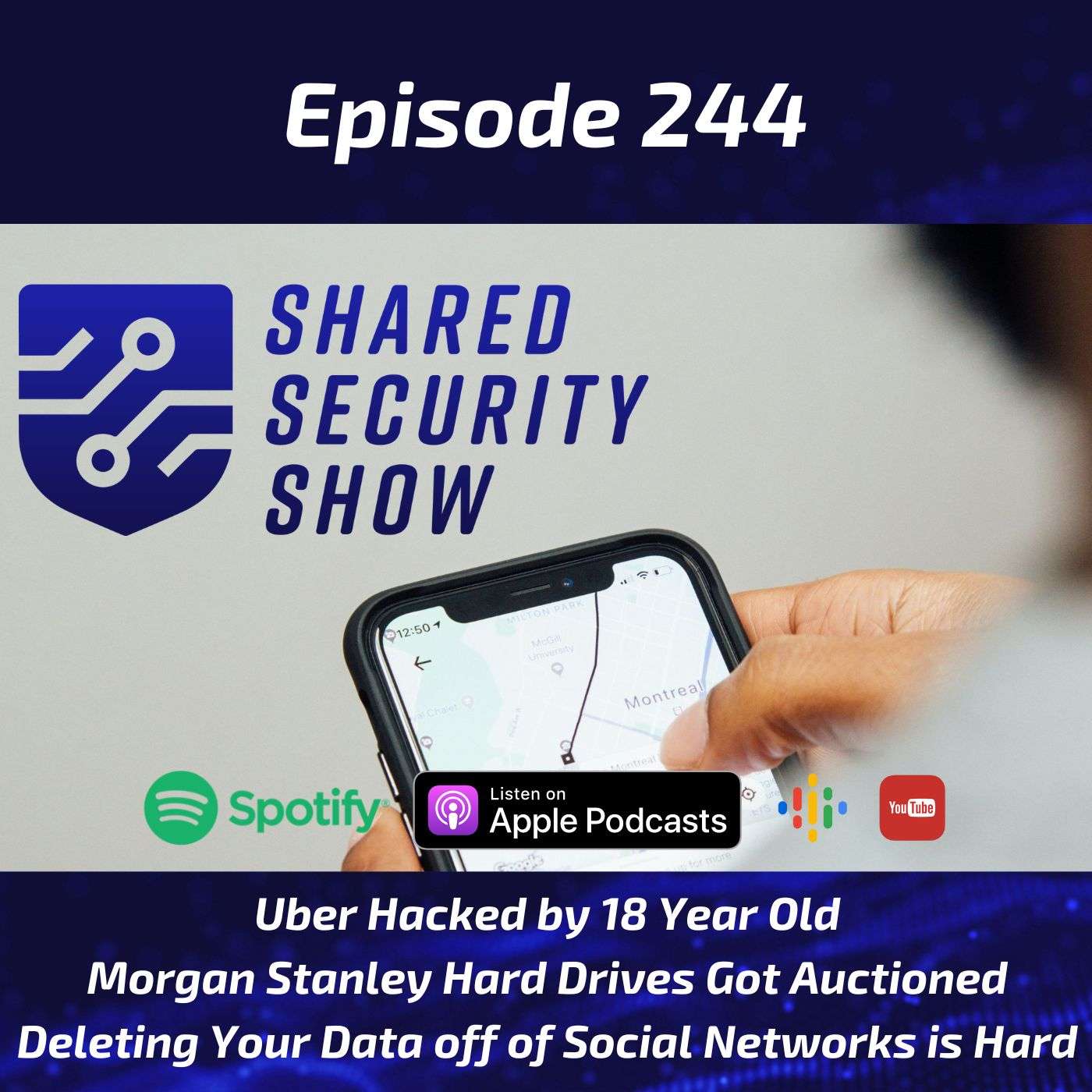 Uber Hacked by 18 Year Old, Morgan Stanley Hard Drives Got Auctioned, Deleting Your Data is Hard episode artwork