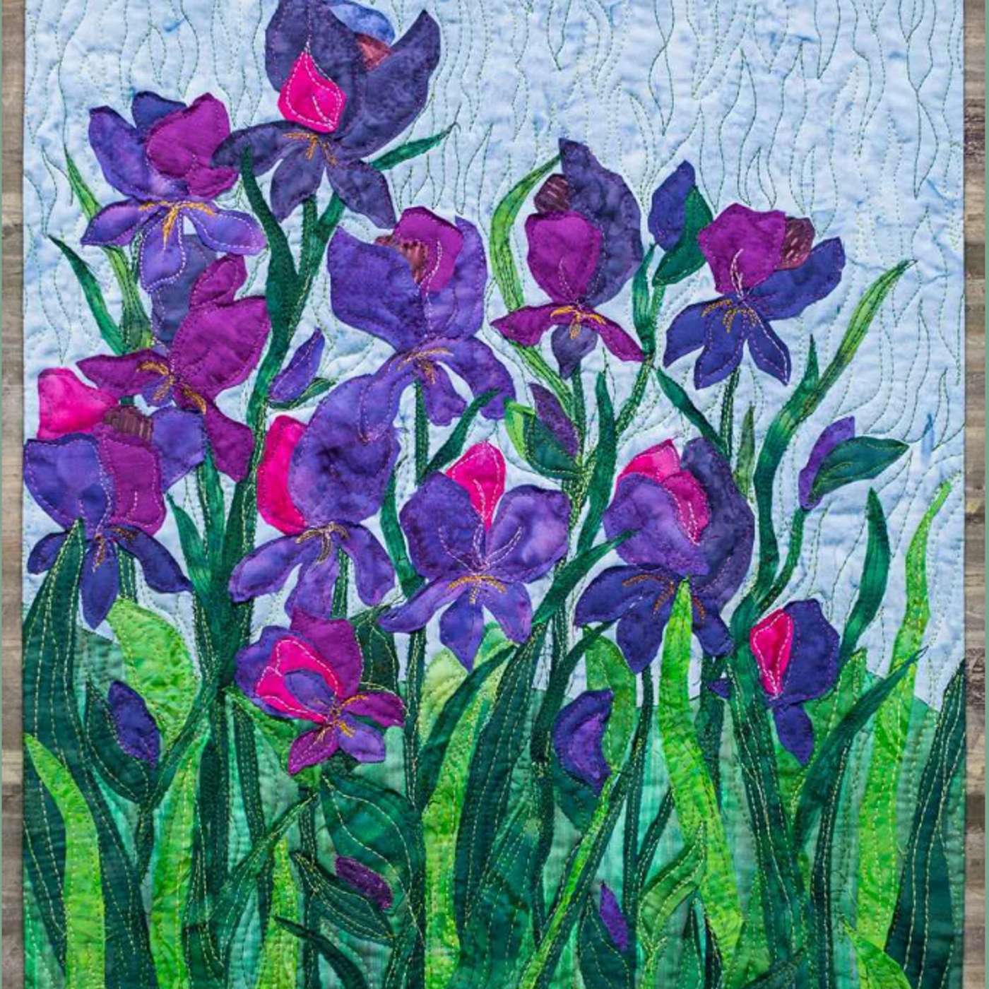 Kathy Weed, Local Textile Artist on her International Art Display 10/1/2025 episode artwork