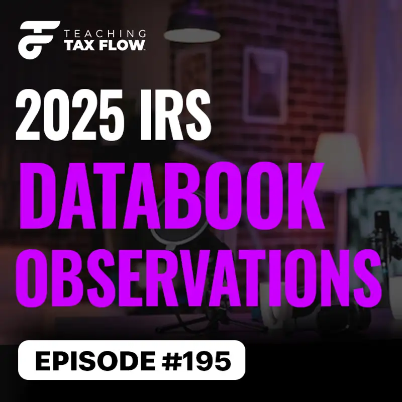 Ep. 195 | 2025 IRS Databook Observations
