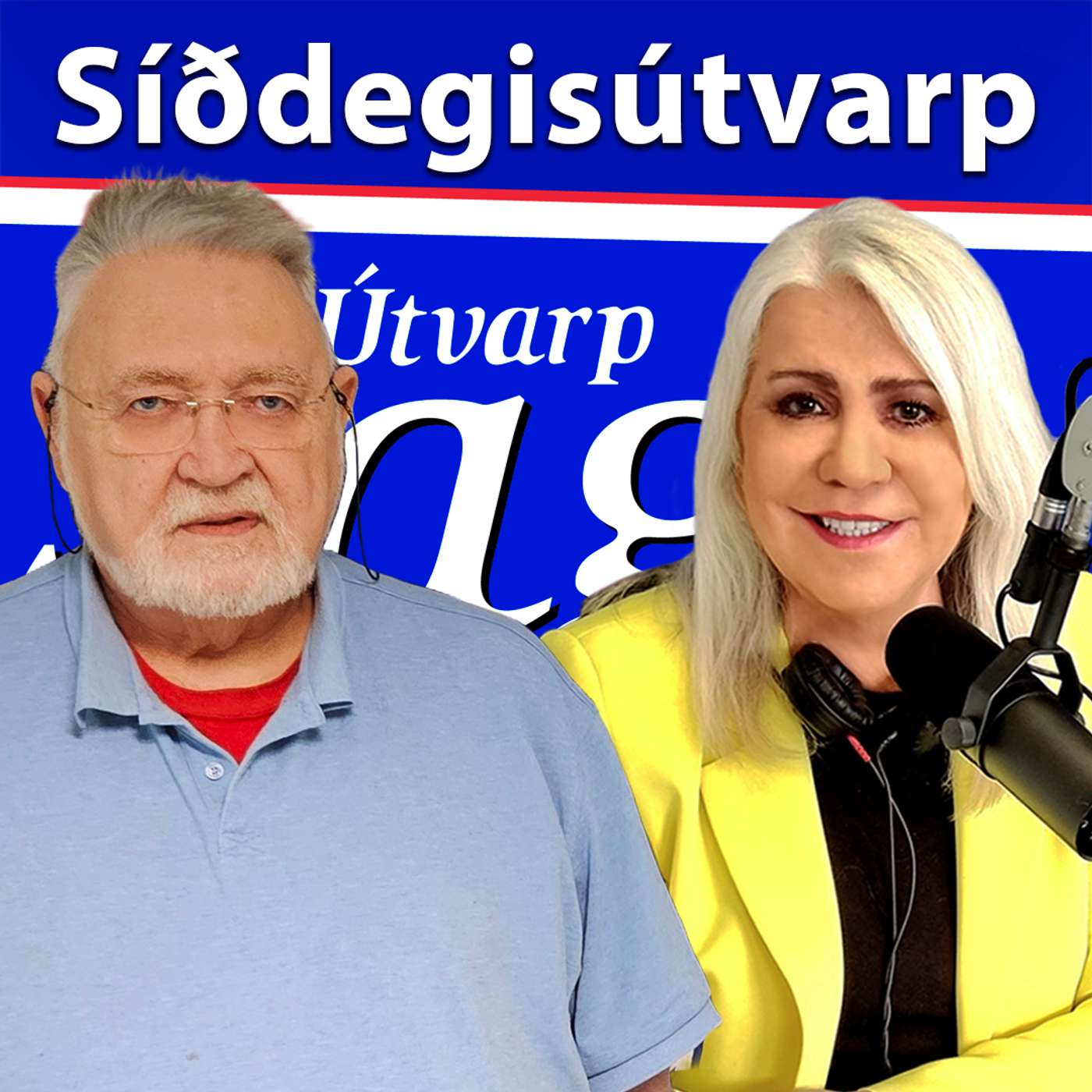 Arnþrúður Karlsdóttir og Guðmundur Ólafsson Arnþrúður Karlsdóttir og Guðmundur Ólafsson