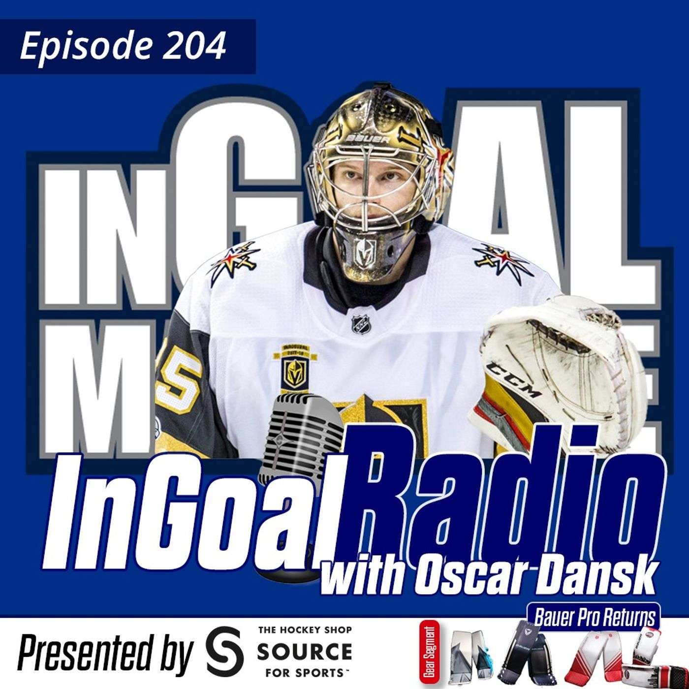 Episode 204 with Oscar Dansk plus Bauer Pro Return Pads episode artwork