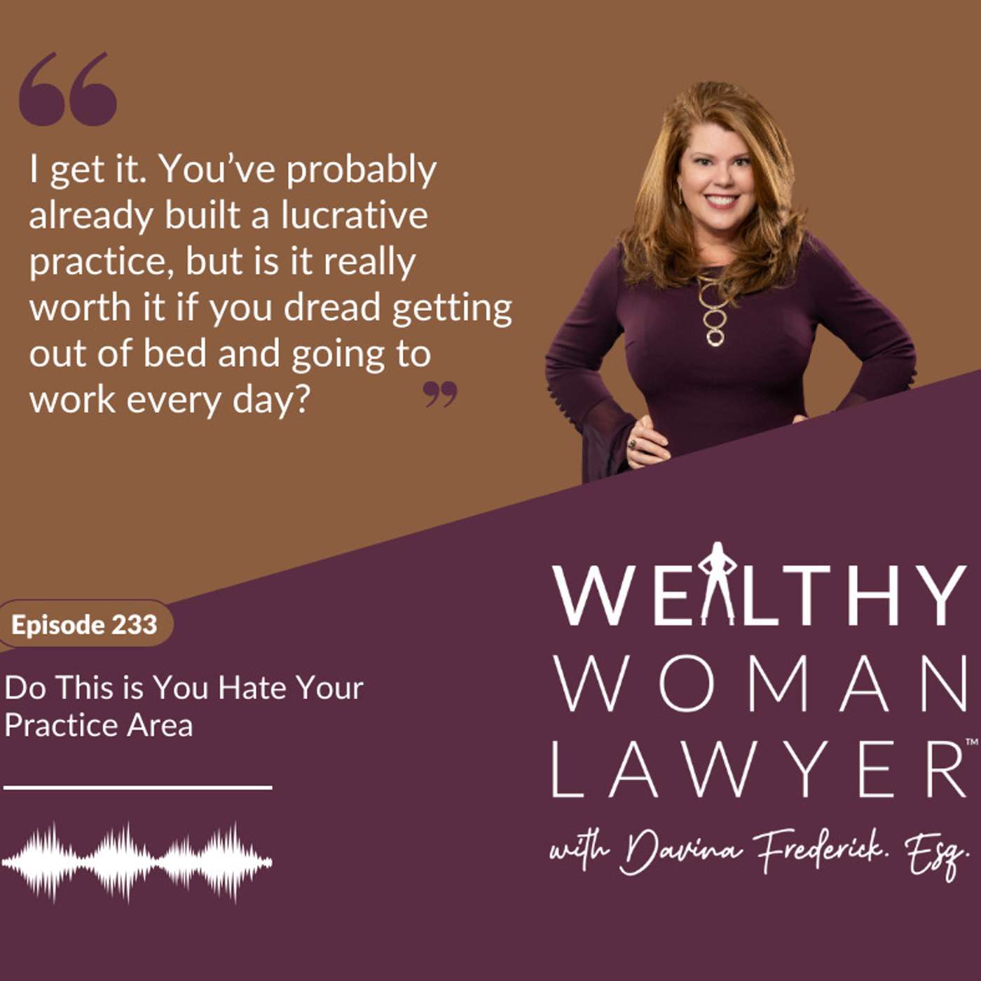 233 | Do This is You Hate Your Practice Area episode artwork