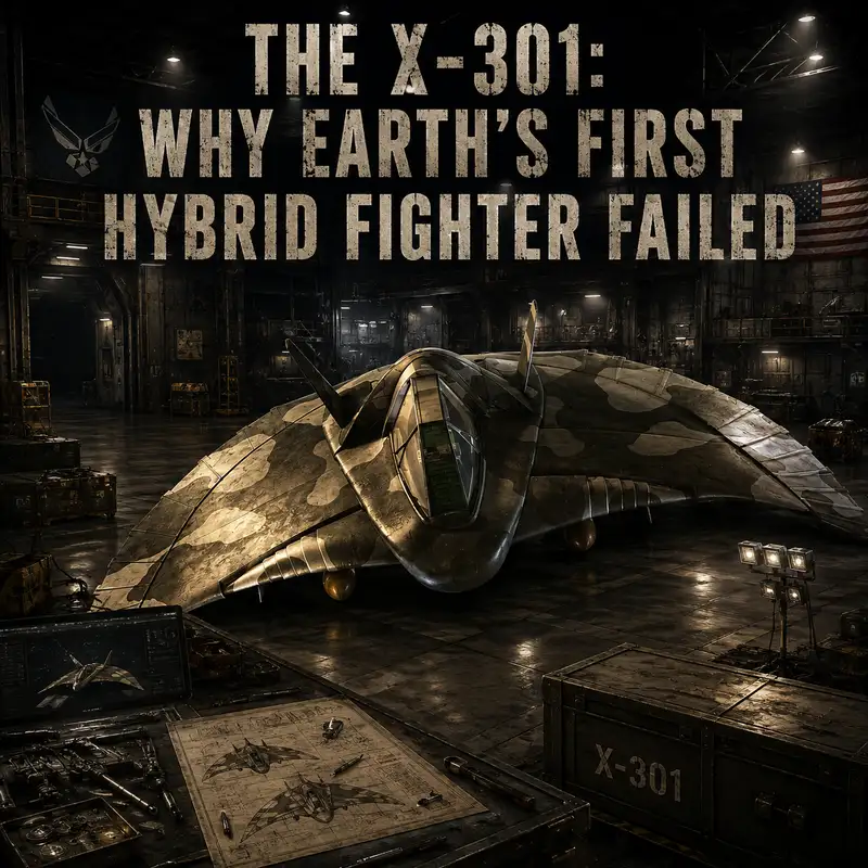 The X-301: Why Earth’s First Hybrid Fighter Failed