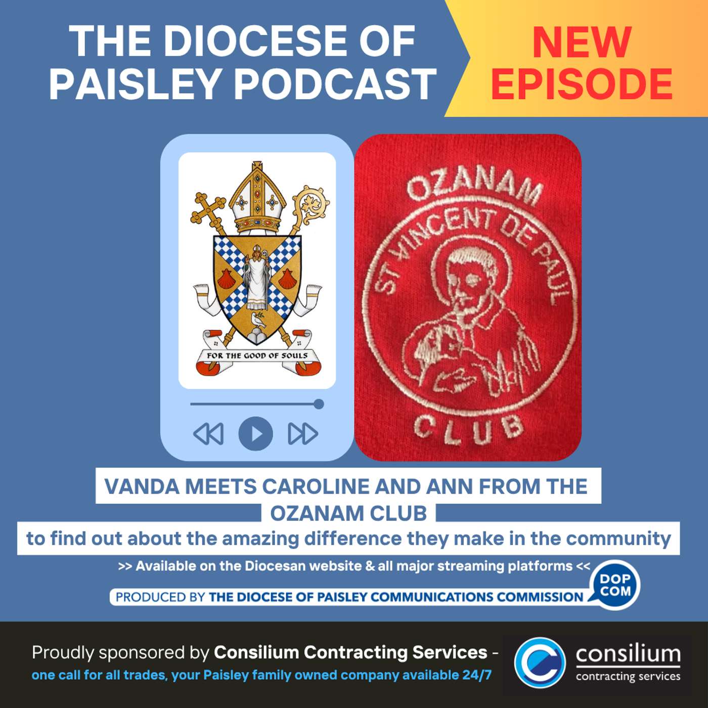 Vanda meets Caroline and Ann from the Ozanam Club to find out about the amazing difference they make in the community. episode artwork