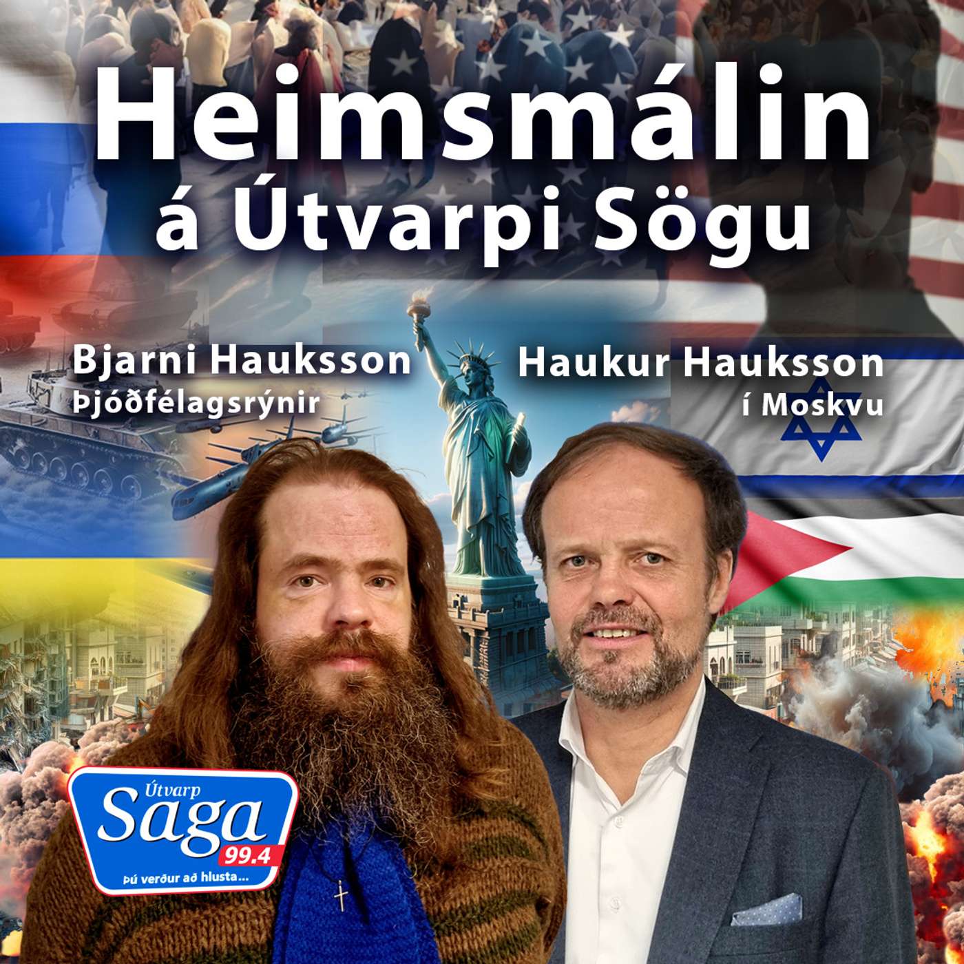 Hverjir höfðu hagsmunir af því að drepa Alexi Navalny - Bjarni Hauksson sagnfræðingur og þjóðfélagsrýnir. episode artwork